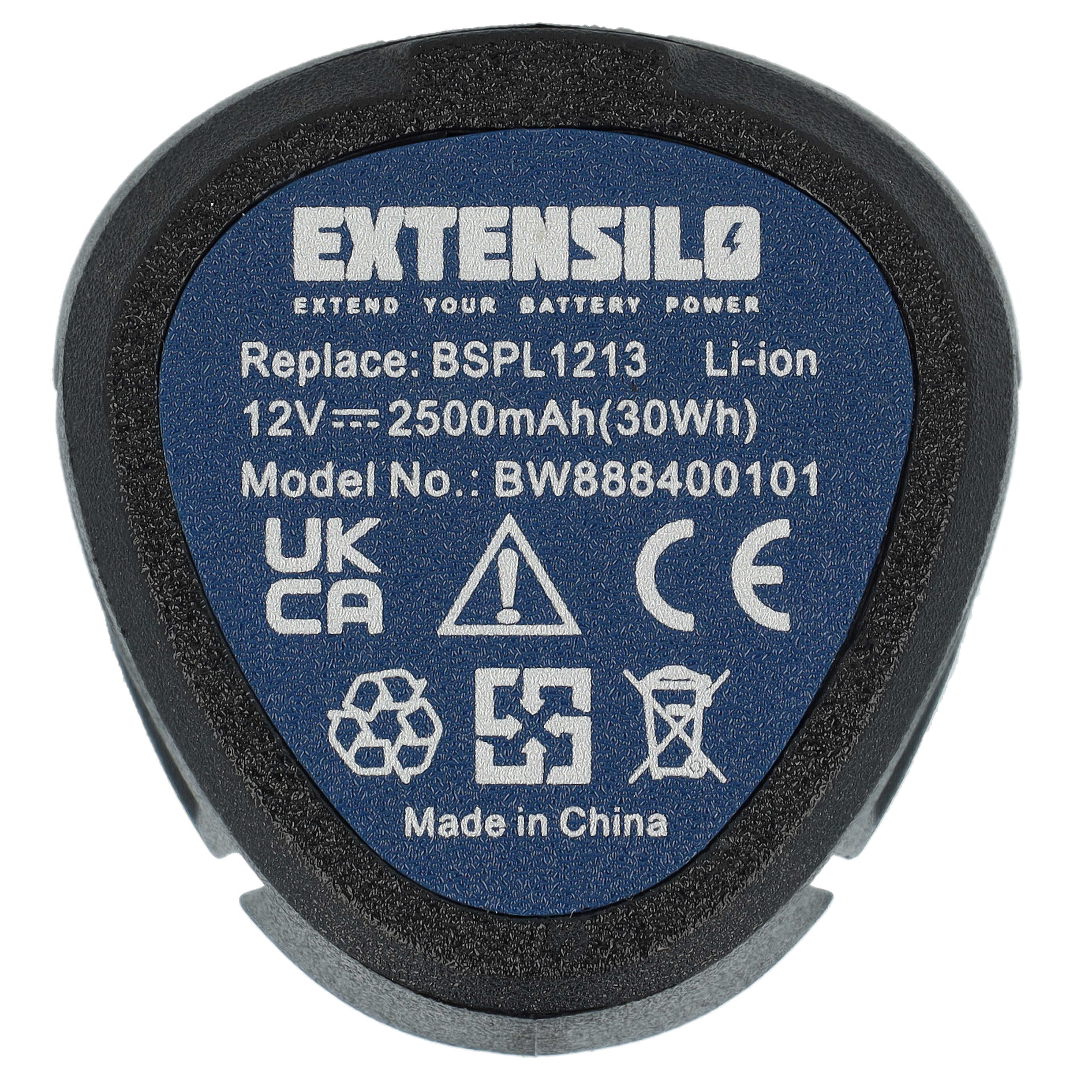 3x Batteria sostituisce Hendi 936795 per attrezzo - 2,5Ah 12V Li-Ion