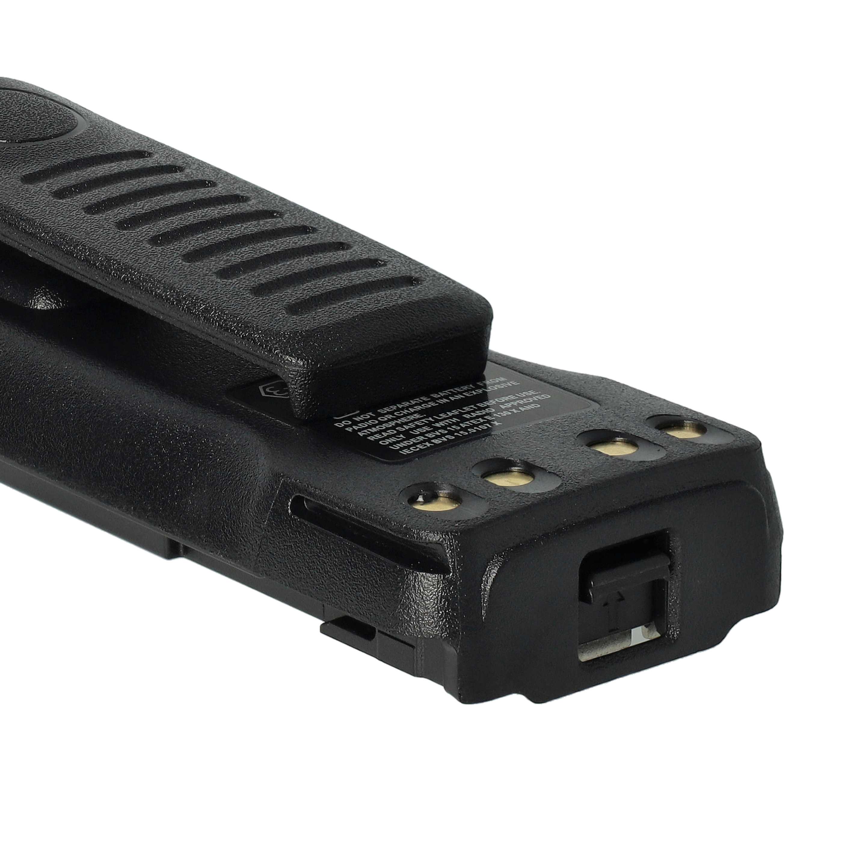 Akumulator do radiotelefonu zamiennik Motorola NNTN8570A, NNTN8570 - 1250 mAh 7,6 V Li-Ion + klips na pasek