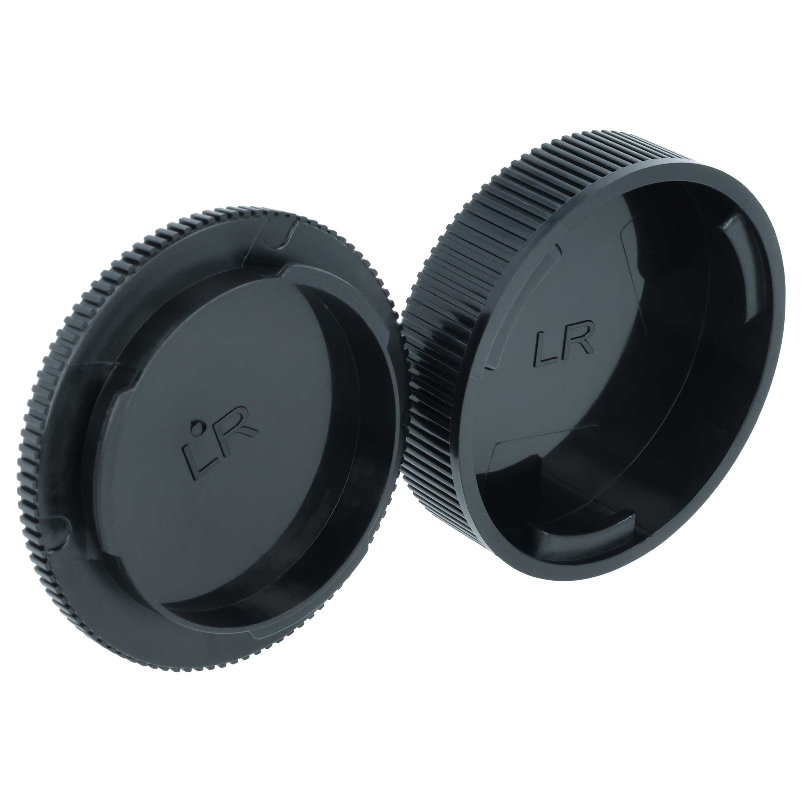 vhbw Lot de bouchons d'objectif compatible avec Carl Zeiss / Leica objectifs - Caches avant et arrière