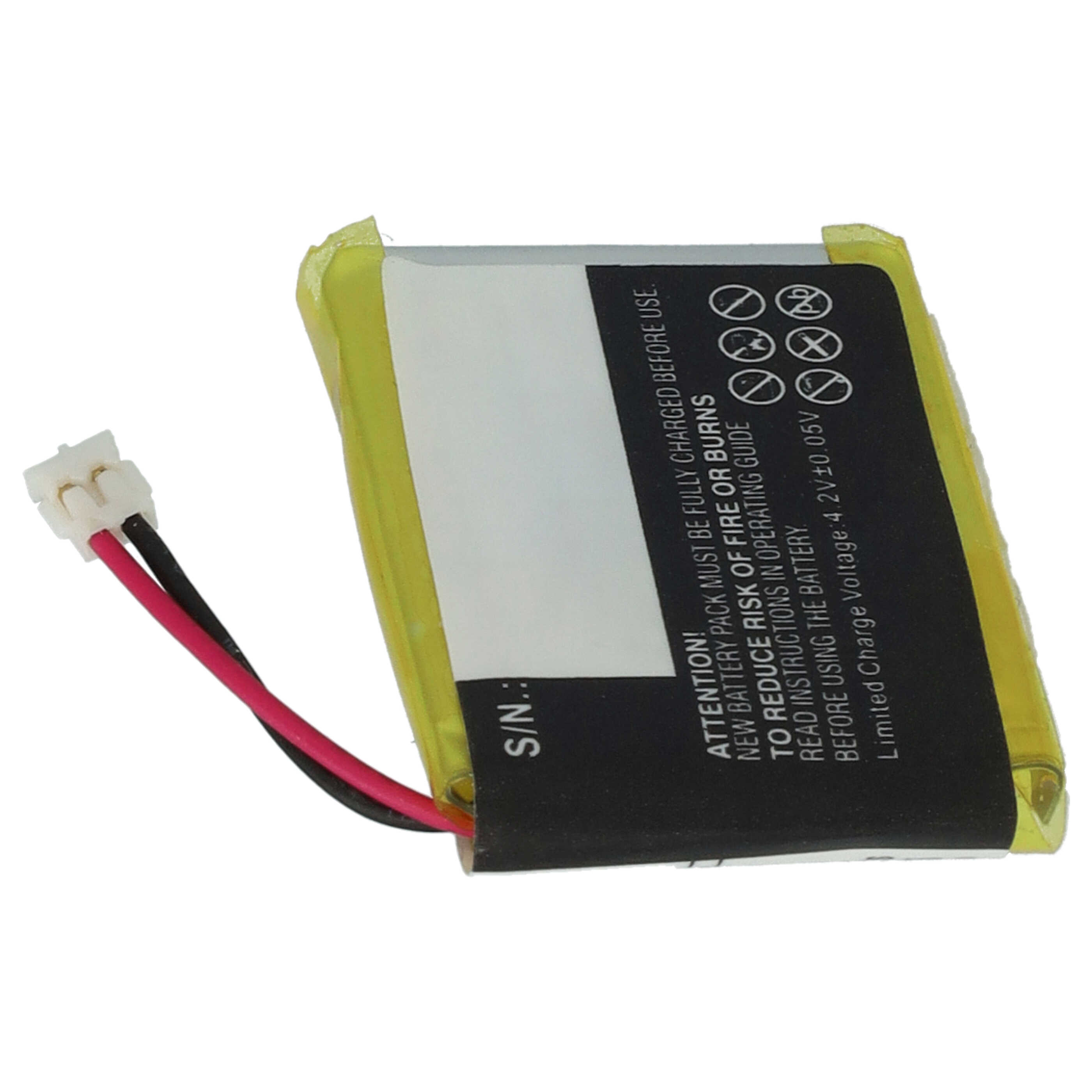 Smartwatch Battery Replacement for Garmin 361-00117-00, 361-00097-00 - 180mAh 3.7V Li-polymer