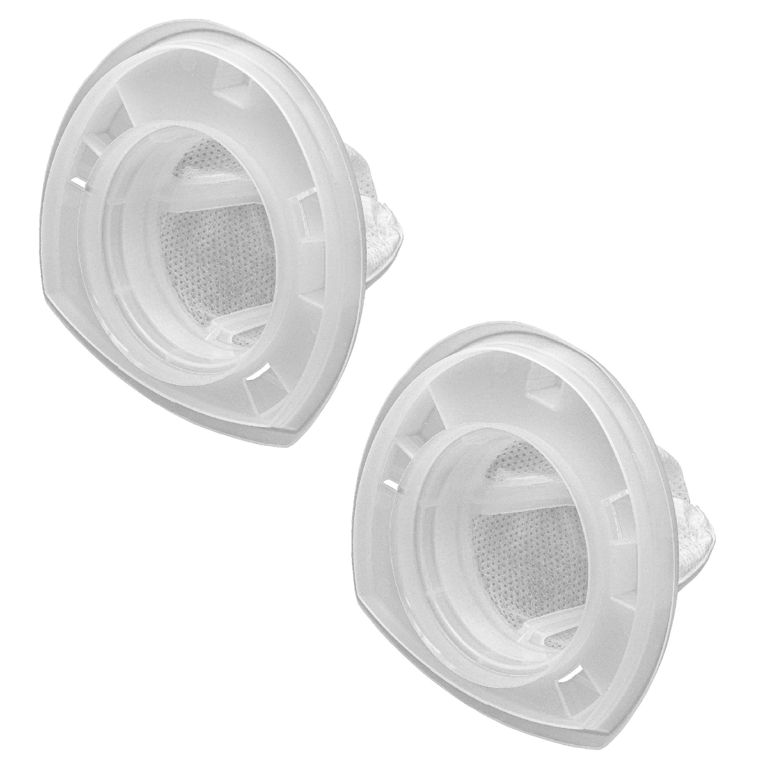 2x Filterfine dust filter replaces Black & Decker 90568496, VF110, VF110-XJ for Black & Decker Vacuum Cleaner