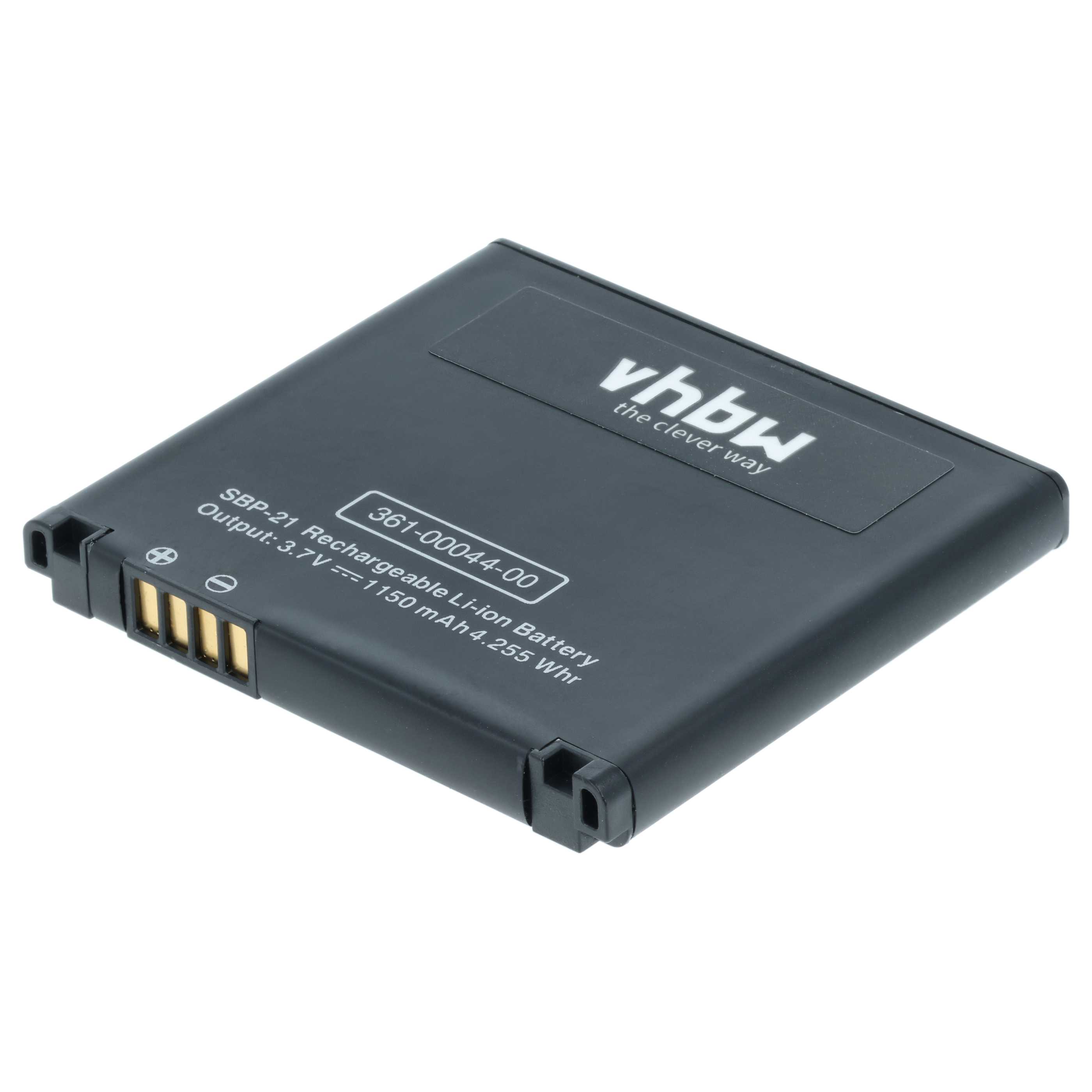 Akumulator do telefonu smartfona zamiennik Garmin SBP-21, 361-00044-00 - 1050 mAh 3,7 V Li-Ion