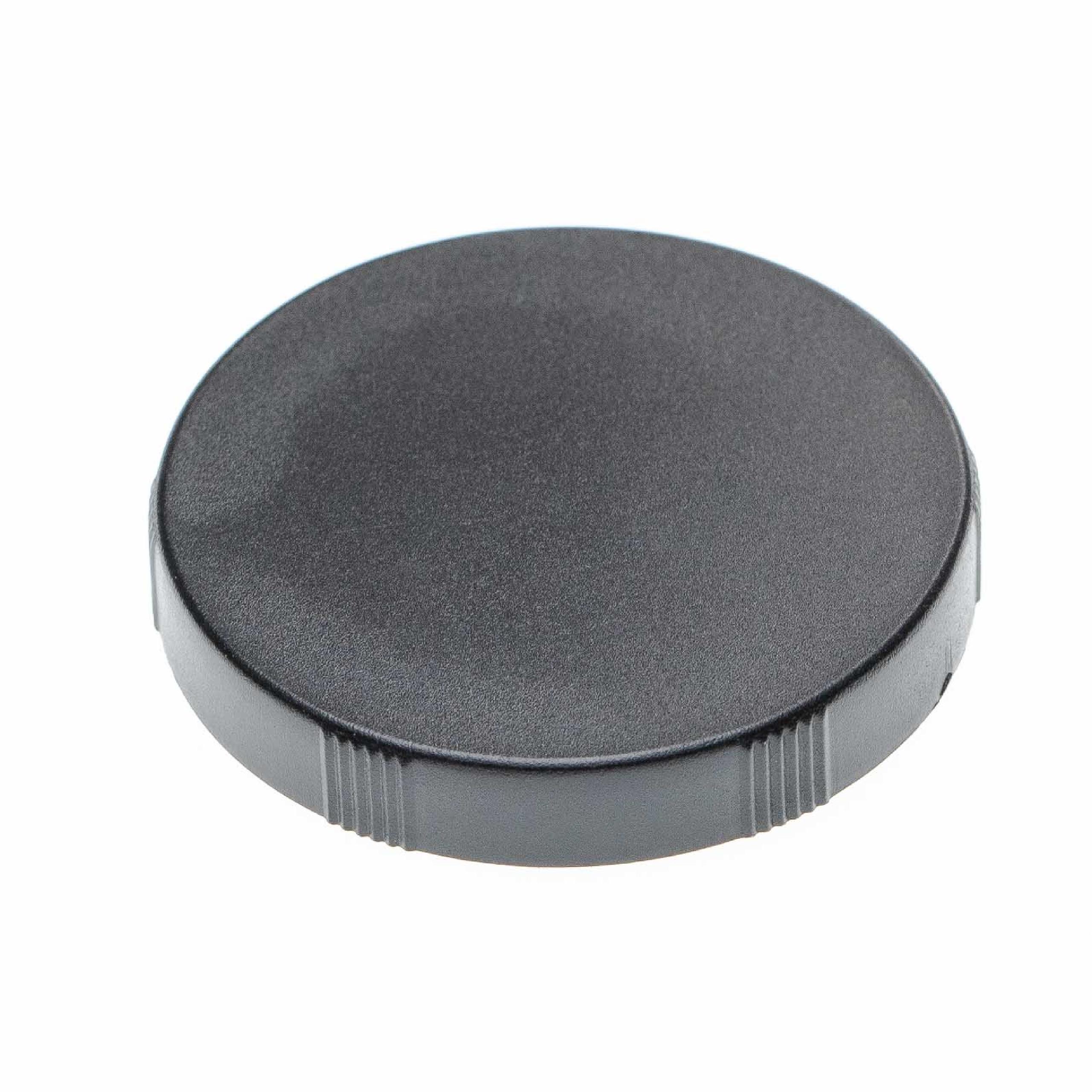 Capuchon d'objectif pour occulaire de jumelles avec 45 mm de diamètre - noir, encastrable