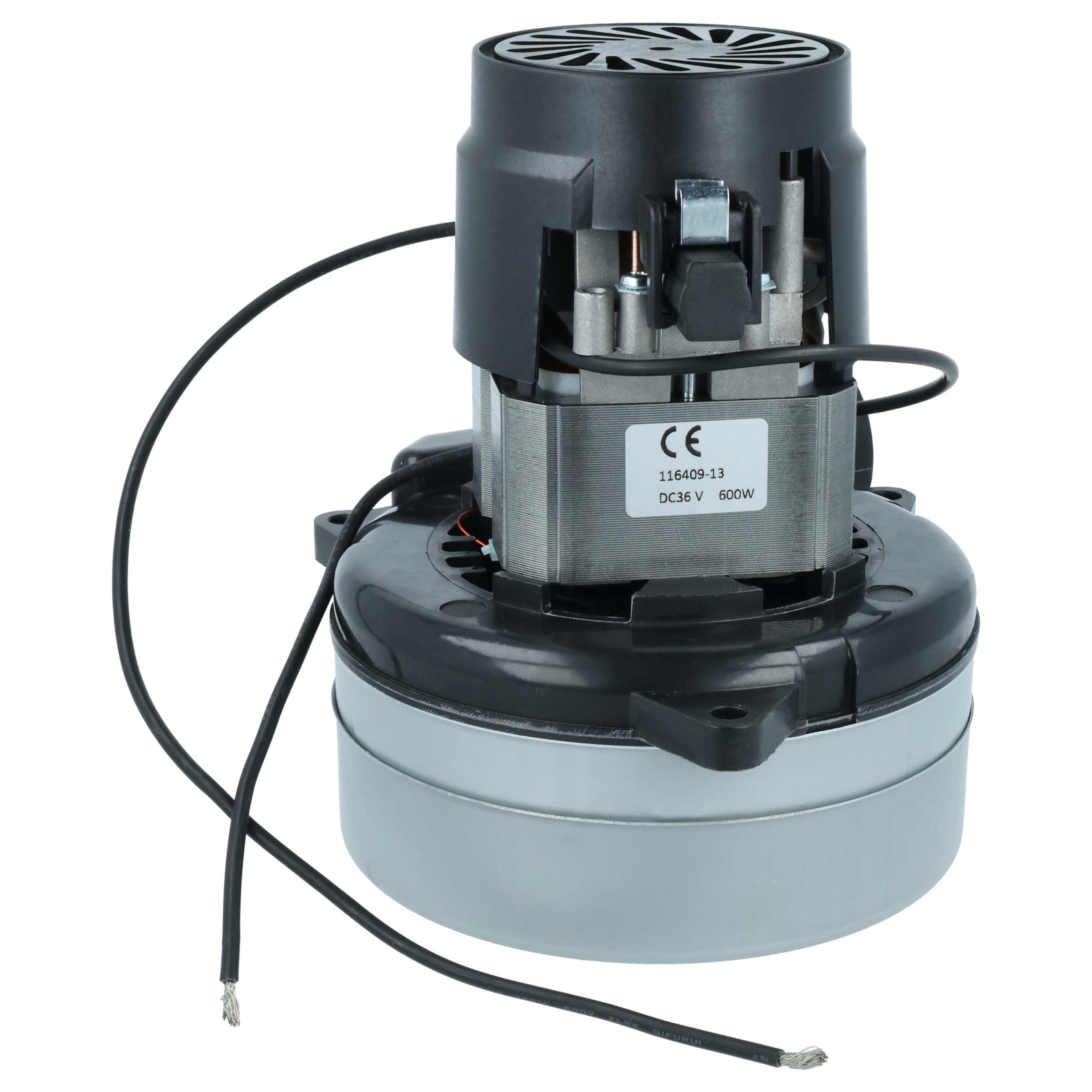 Motor als Ersatz für Ametek 116409-13, 065200005 für Tennant Staubsauger u.a. - Ersatz-Staubsaugermotor, 600 W
