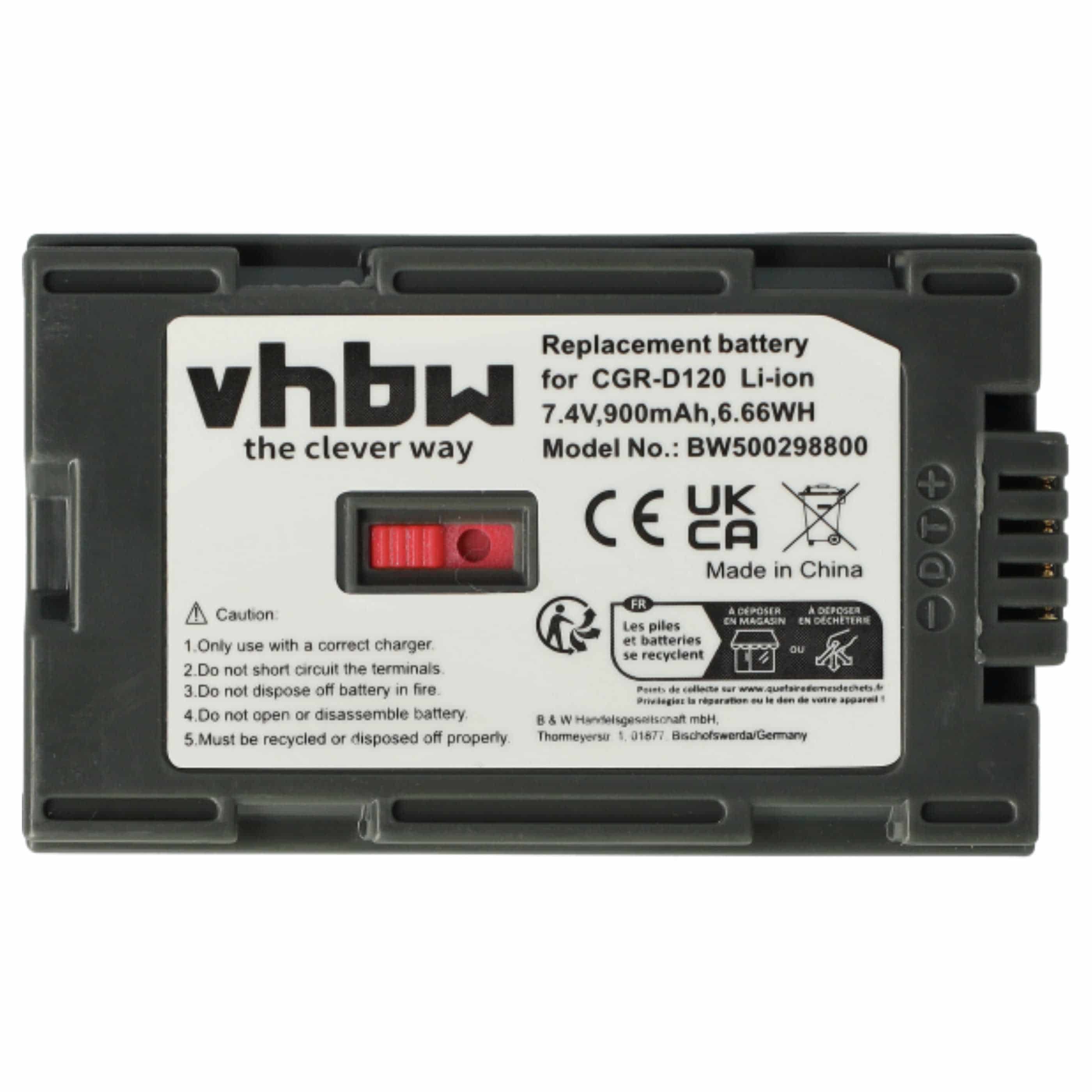 Videocamera 2x Battery replaces Hitachi DZ-BP28, DZ-BP14, DZ-BP16 - 900 mAh 7.2 V Li-Ion