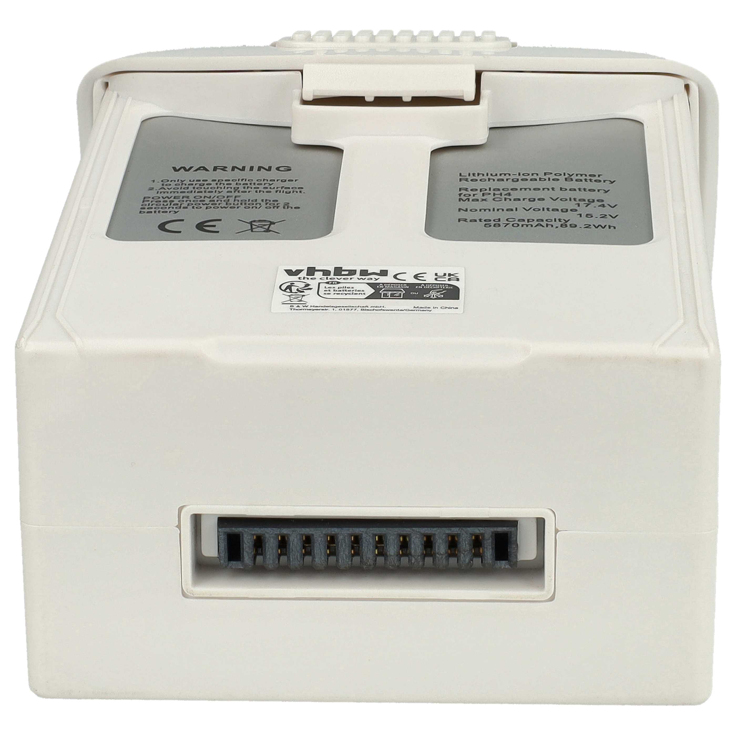 2x Batteries remplace DJI CP.PT.00000033.01, CP.PT.000601 pour drone DJI- 5870mAh 15,2V Li-polymère