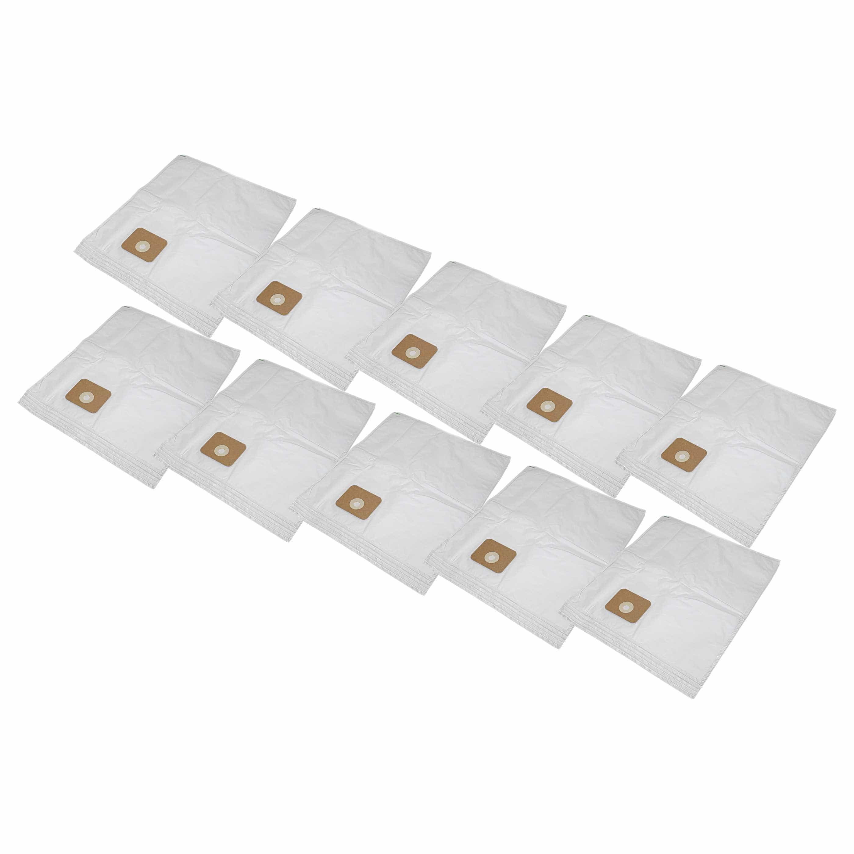 50x Sac remplace Nilfisk 107417195 pour aspirateur Nilfisk - microfibre non tissée