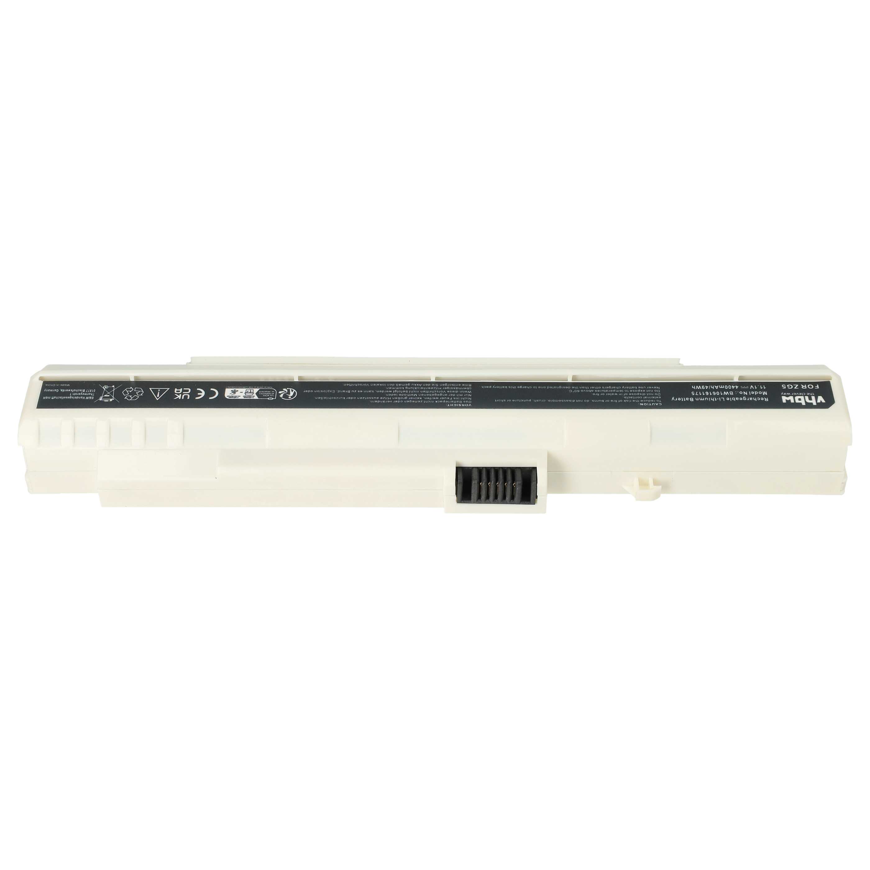 Akumulator do laptopa zamiennik Acer BT.00605.035, 934T2780F, BT.00607.039 - 4400 mAh 11,1 V Li-Ion, biały