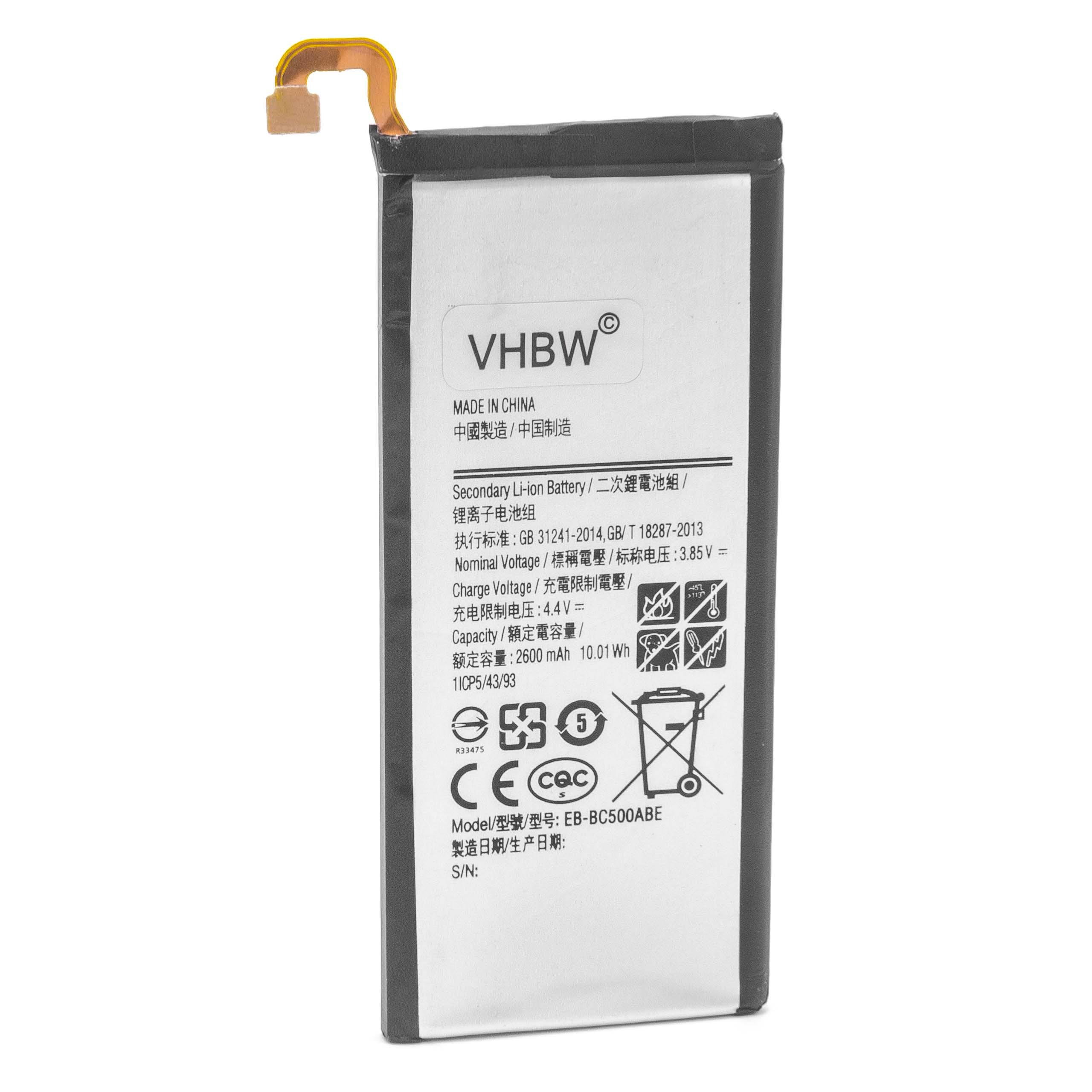 Mobile Phone Battery Replacement for Samsung EB-BC500ABE - 2600mAh 3.85V Li-polymer