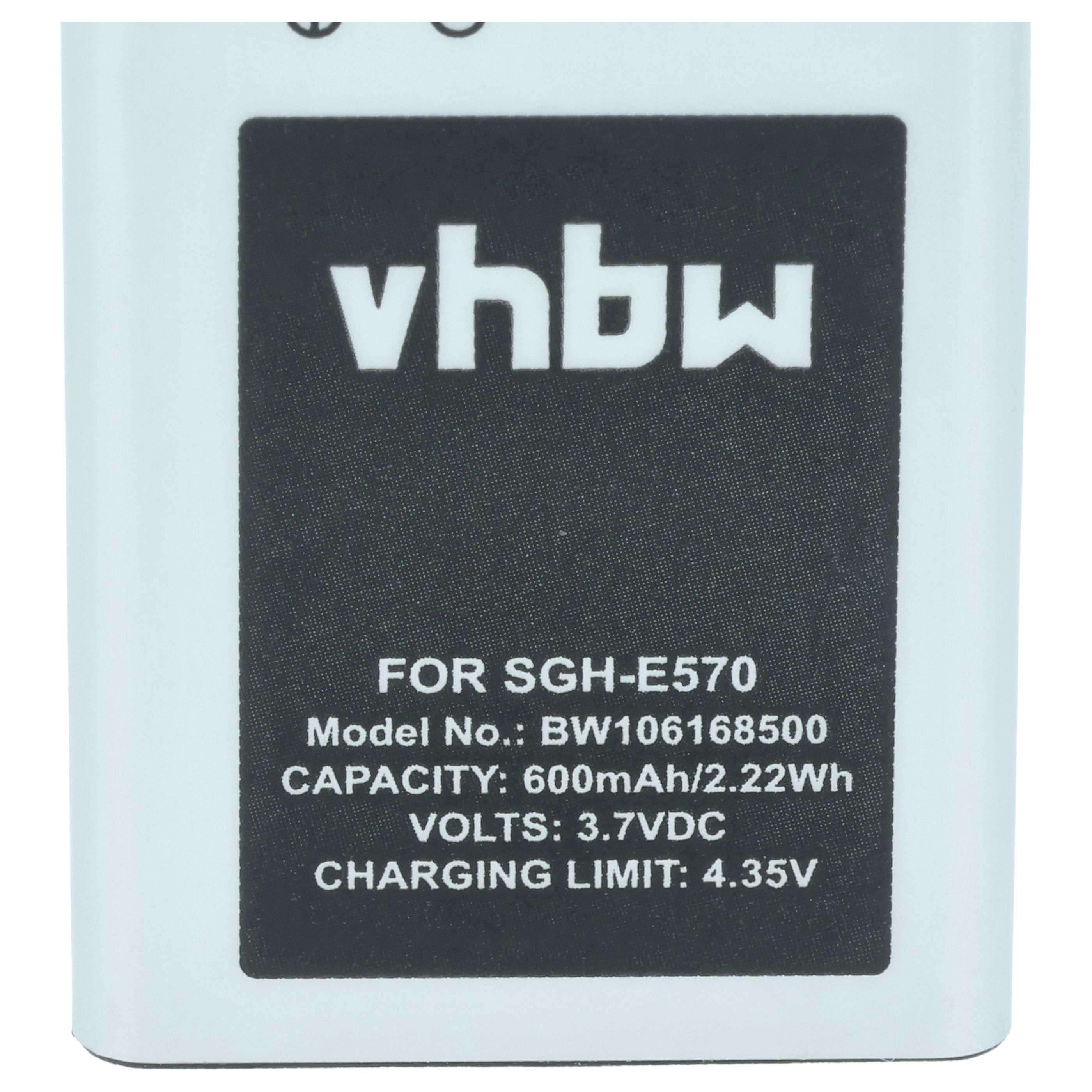 Akumulator do telefonu smartfona zamiennik Samsung AB503442BUCSTD, AB503442BE - 600 mAh 3,7 V Li-Ion