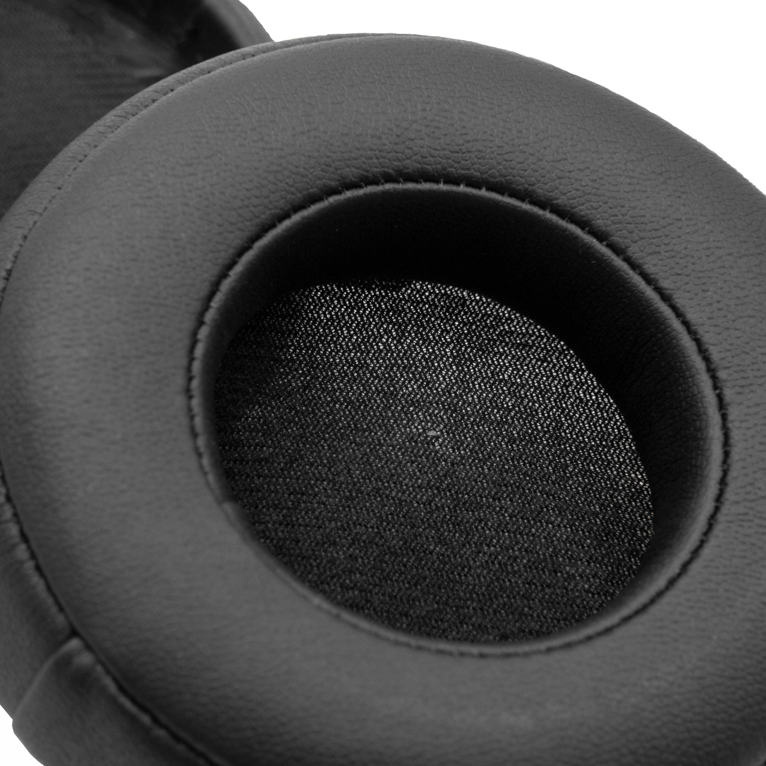 Coussinets d'oreille 8,5cm pour casque Beats Monster by Dr. Dre Mixr - polyuréthane / mousse noir