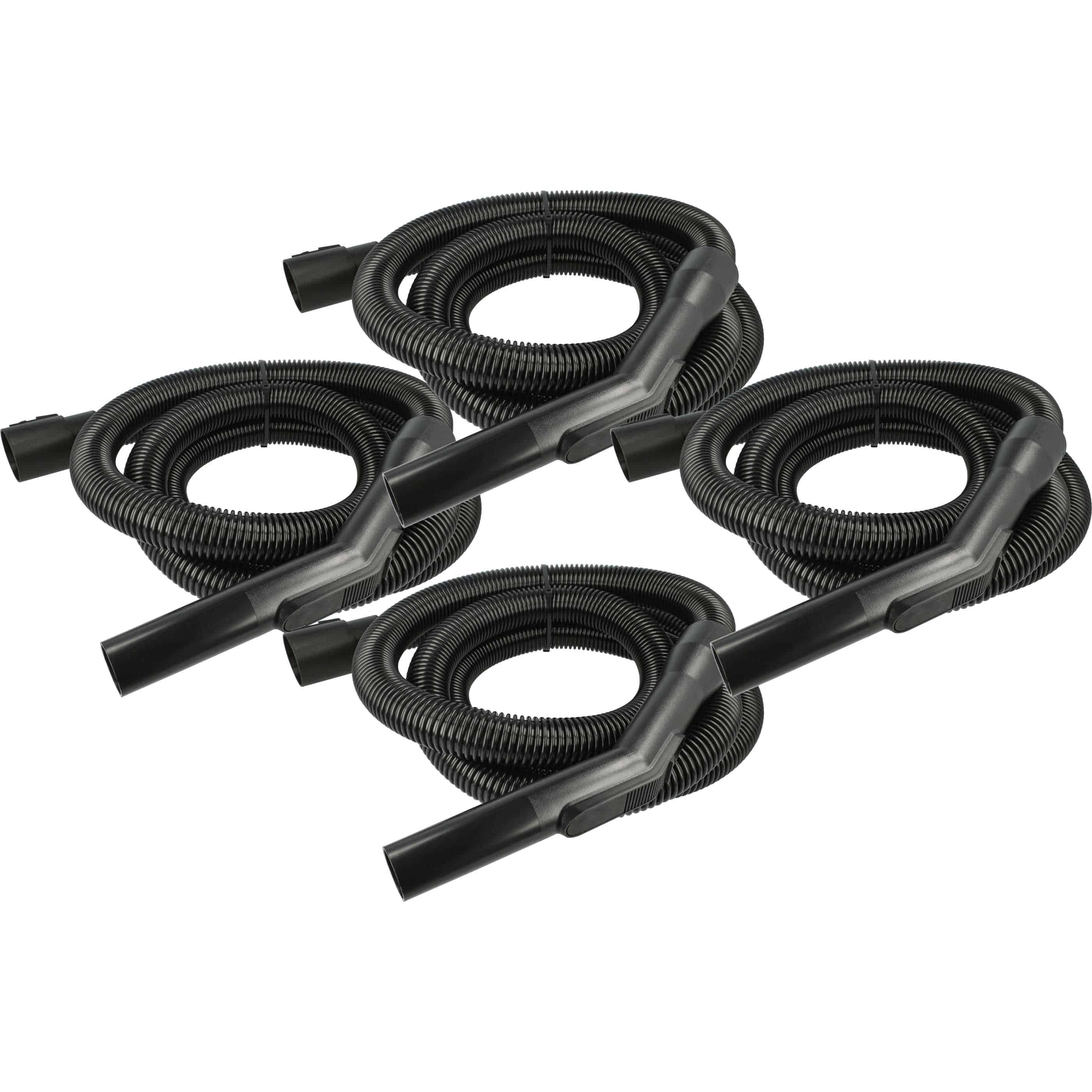 4x Hose replaces Kärcher 4.441-066.0, 9.755-263.0, 2.863-001.0 for Kärcher vacuum cleaner, 3m