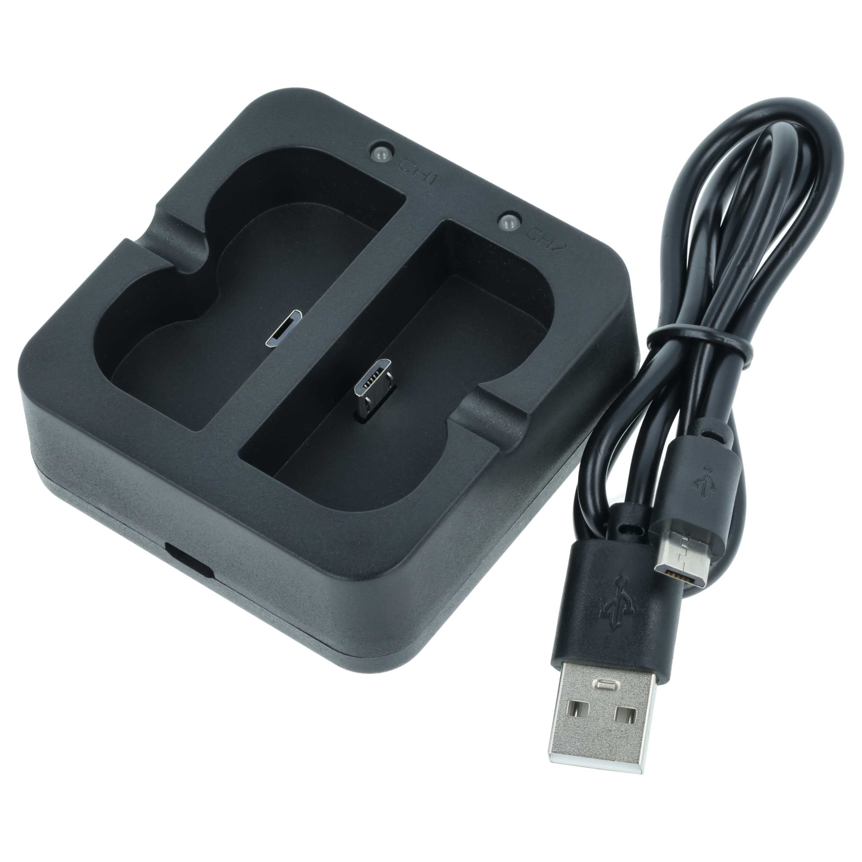 Battery Charger Micro-USB + Cable Micro-USB suitable for Ring Video Doorbell Digital Camera
