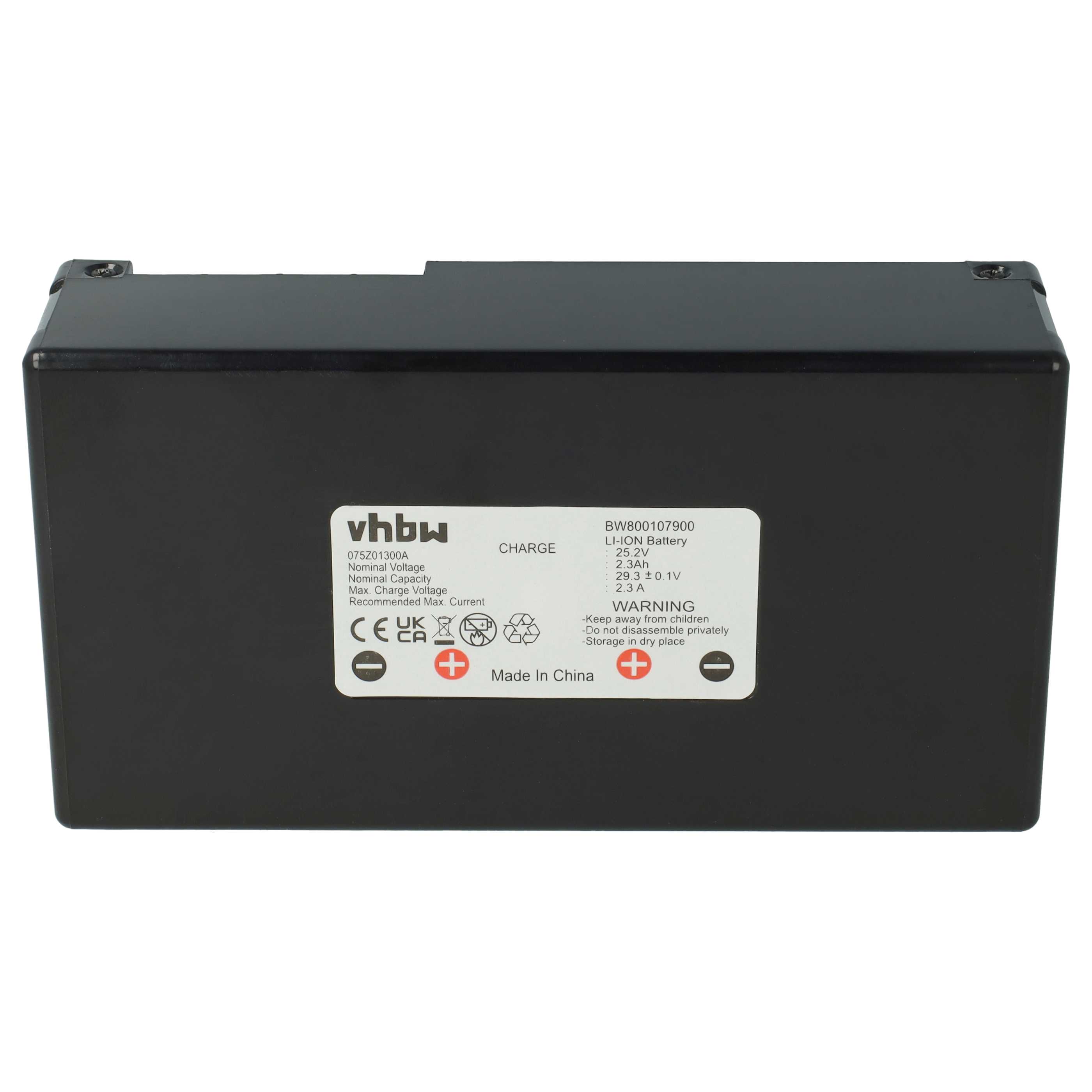Akku (2 Stück) 25,2V passend für Gartenkraft RM500 - 2300mAh Li-Ion