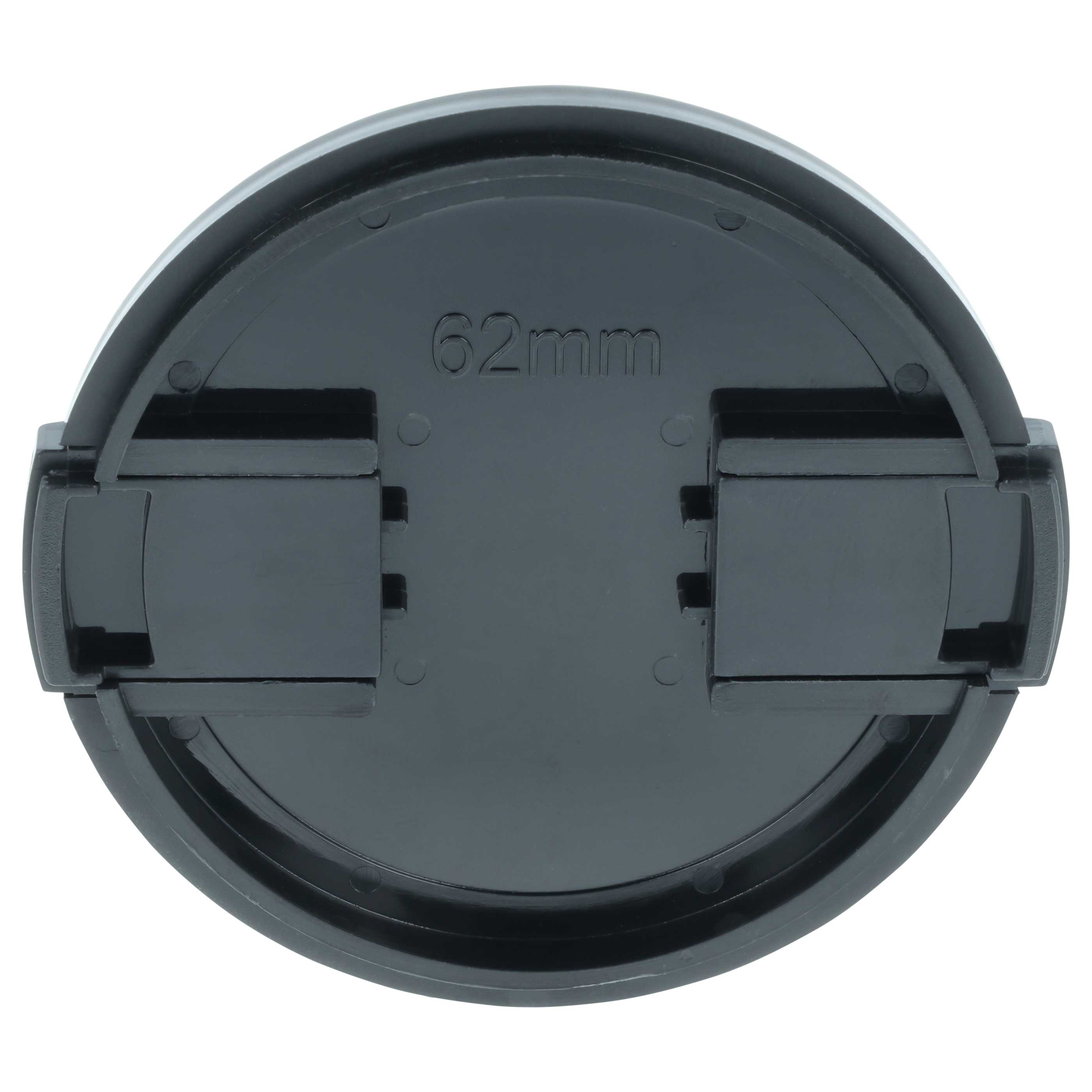 Copriobiettivo 62 mm - con impugnatura laterale, plastica, nero