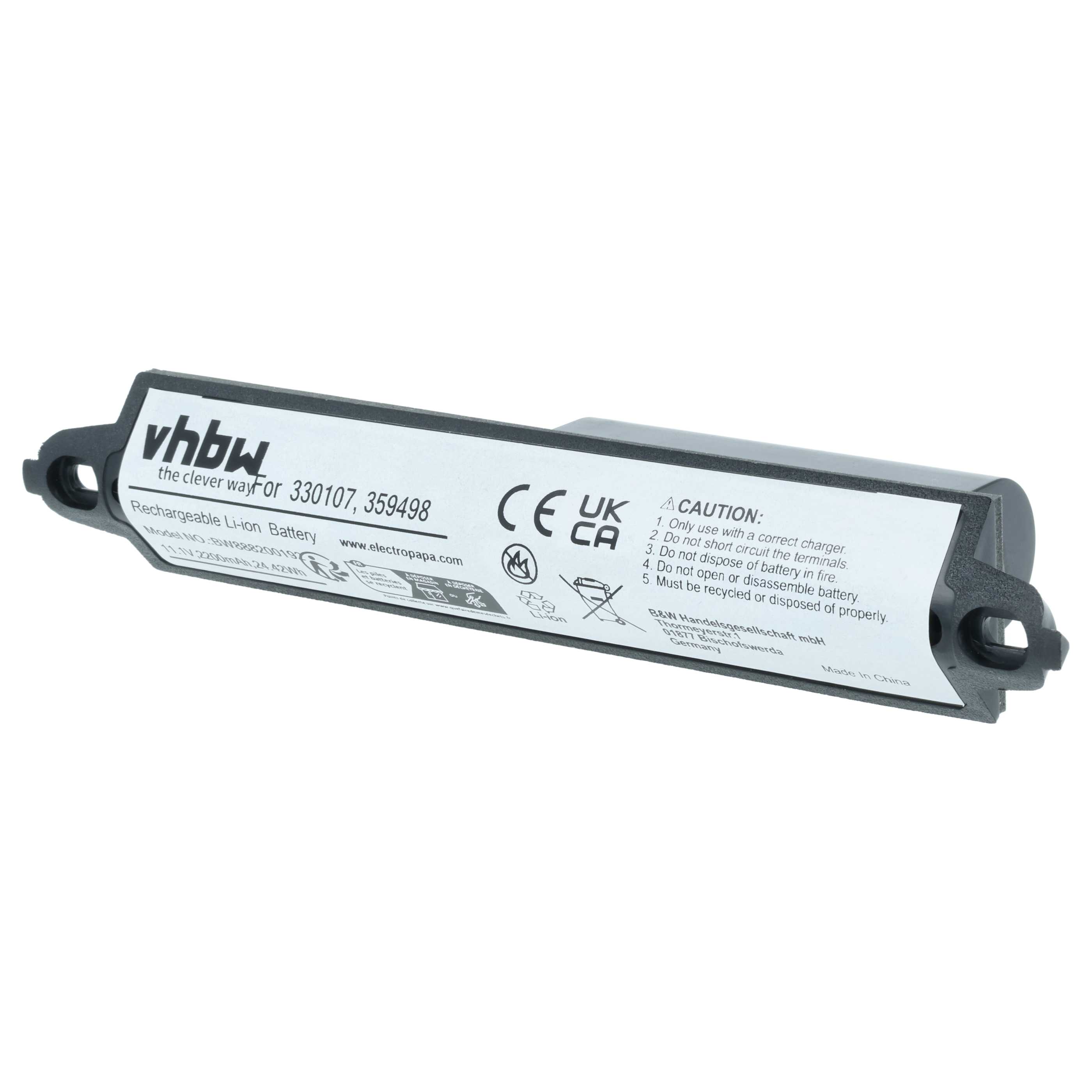 Akumulator do głośnika Bose zamiennik Bose 330107A, 330107, 330105, 359495, 330105A, 359498 - Li-Ion 2200mAh