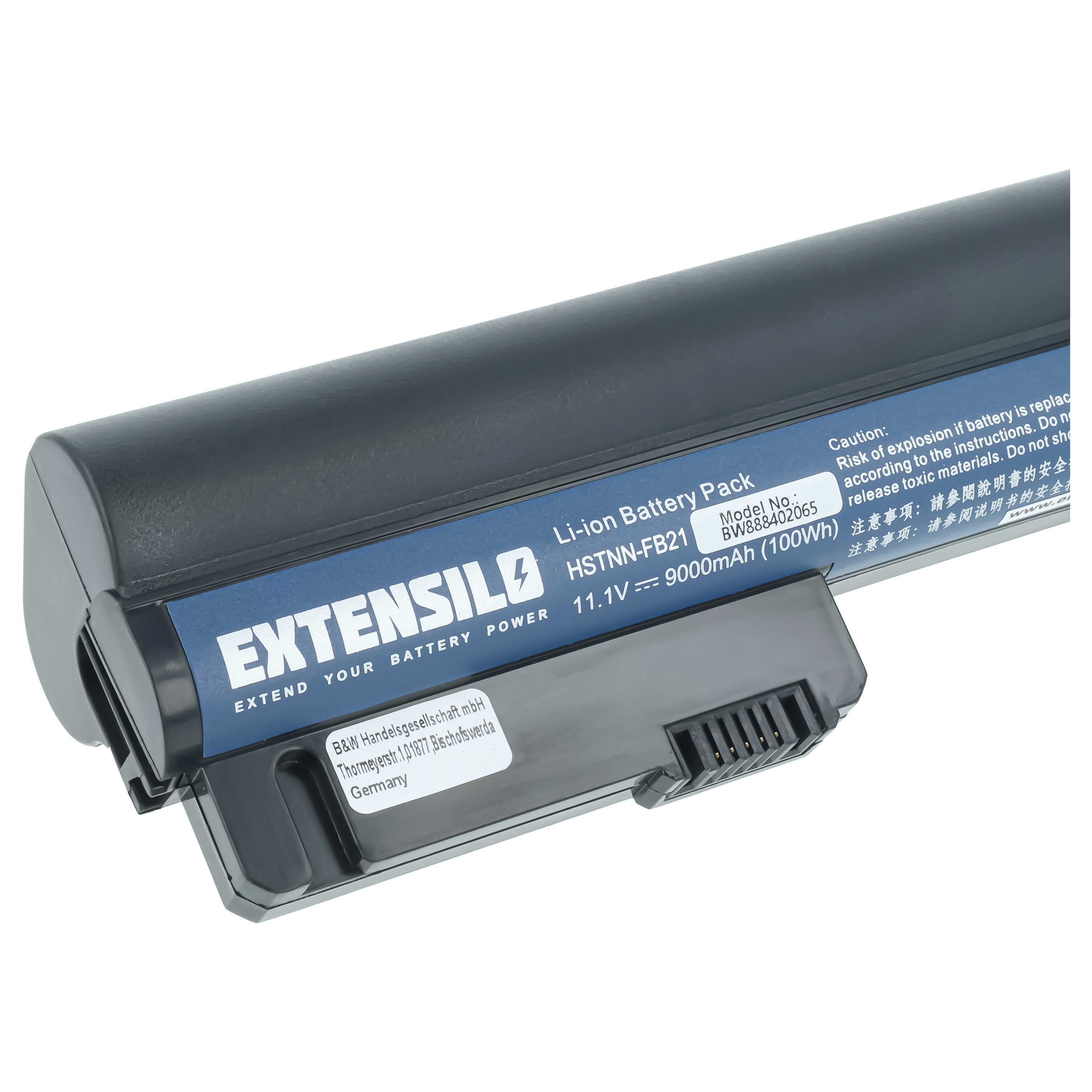 Akumulator do laptopa zamiennik HP 411127-001, 411126-001, 404888-241, 404887-241 - 9000 mAh 11,1 V Li-Ion