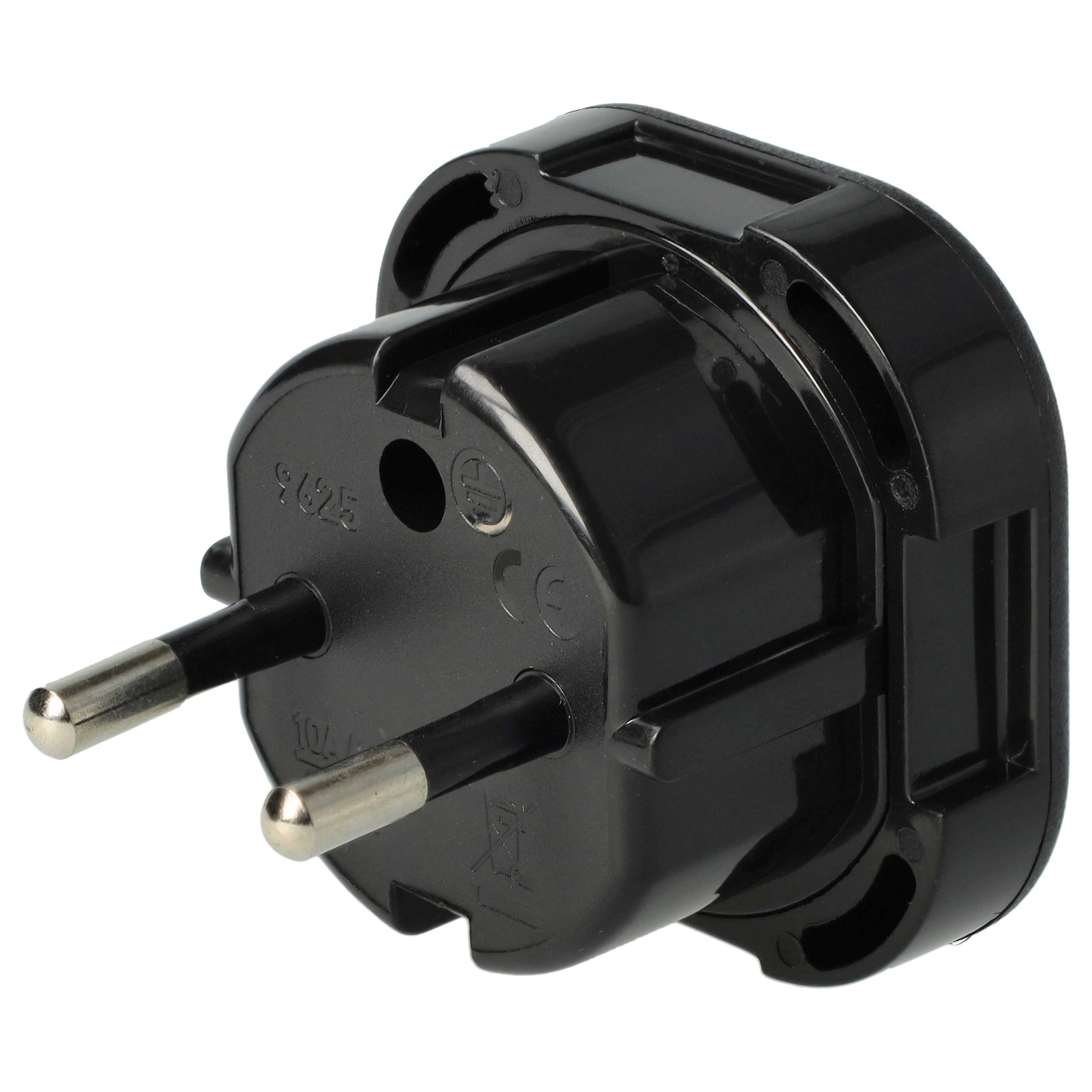Travel Plug Adapter (EU plug to UK socket) - 250 V / 16 A