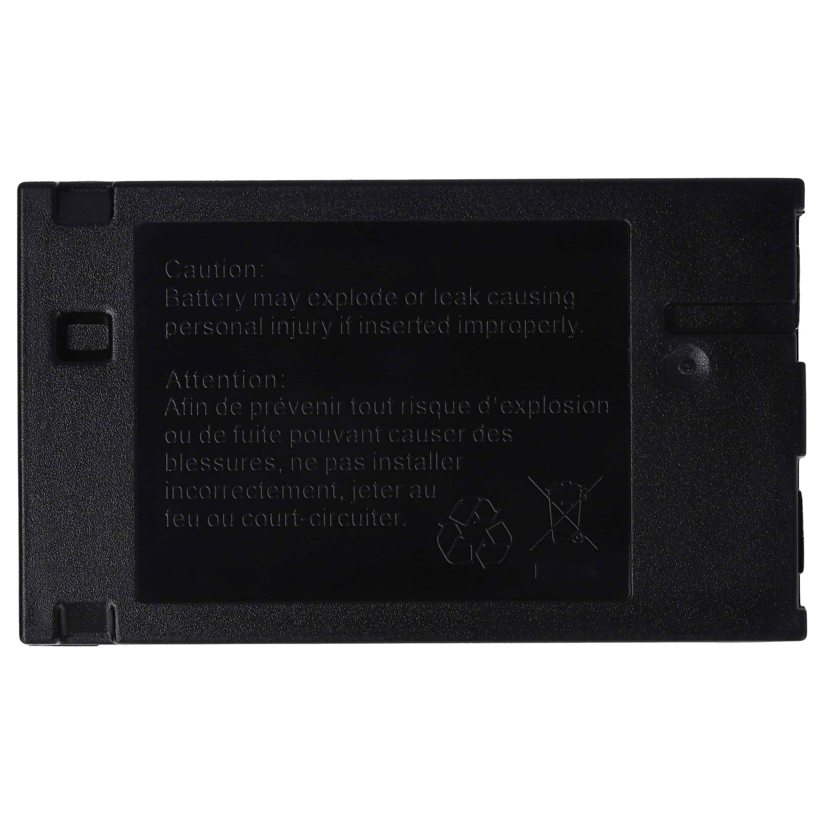 2x Batteries remplace 23-968, 43-9024, 43-9025, 43-9026, 43-9030 pour téléphone Panasonic - 850mAh 3,6V NiMH