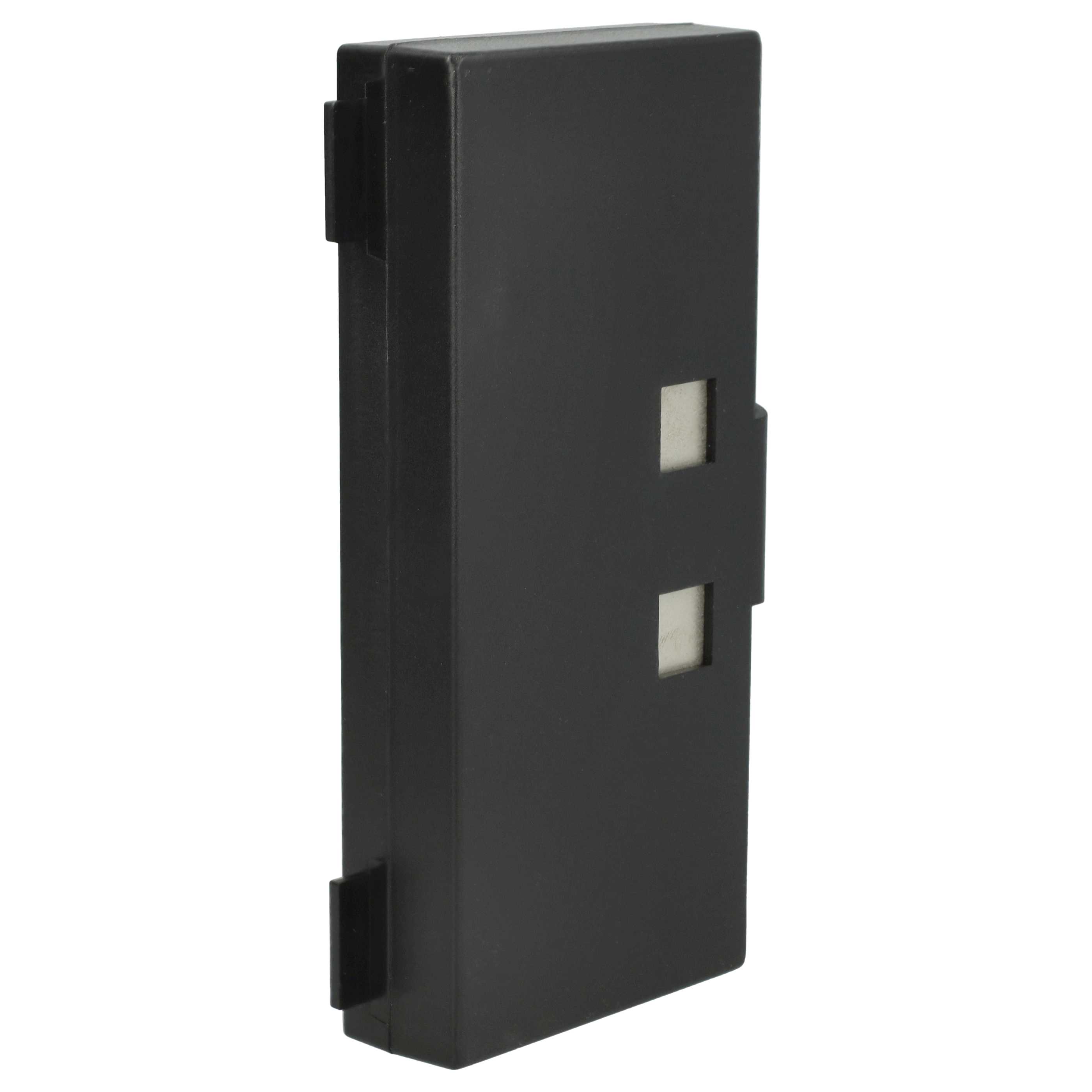 Radio 2x Battery replaces Hetronic 68303000, 68303010, 6830300, 68303020, HE010 - 2000 mAh 9.6 V NiMH
