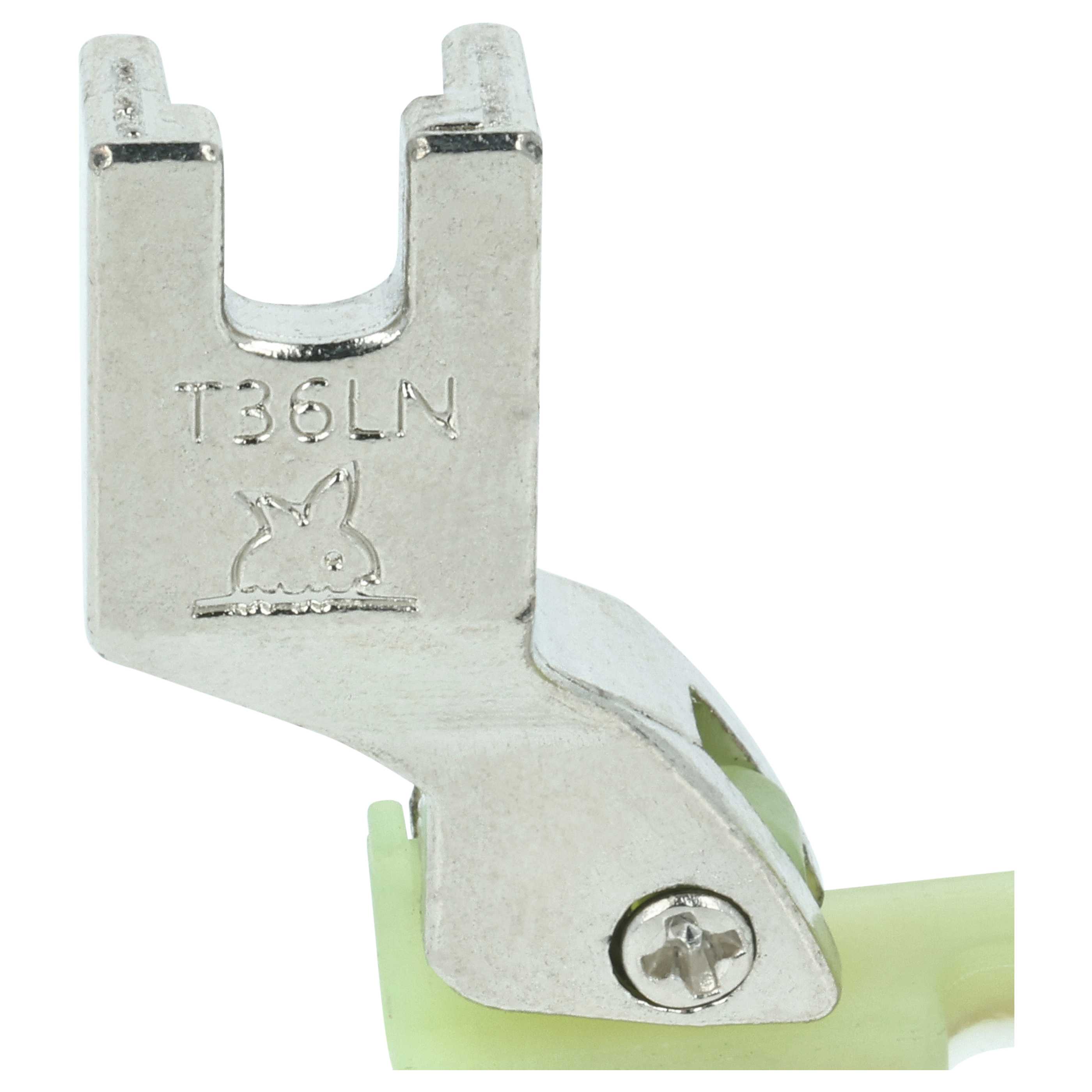 Prensatelas cremallera T36LN (izquierda) para máquina de coser industrial Singer, Juki, Mitsubishi, Brother