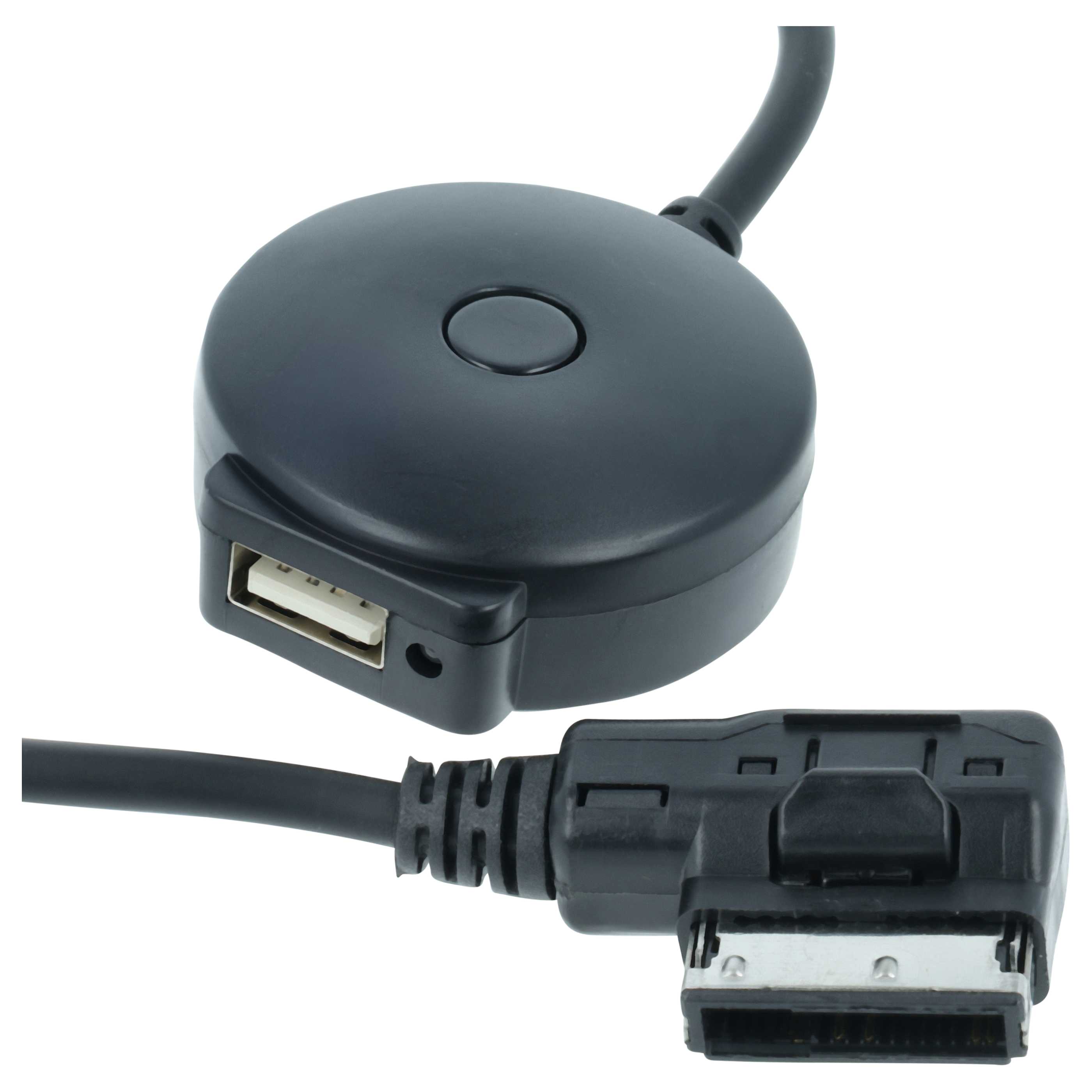 Kabel AUX do radia samochodowegoAudi, Seat, Skoda, VW - 30 cm, USB, bluetooth