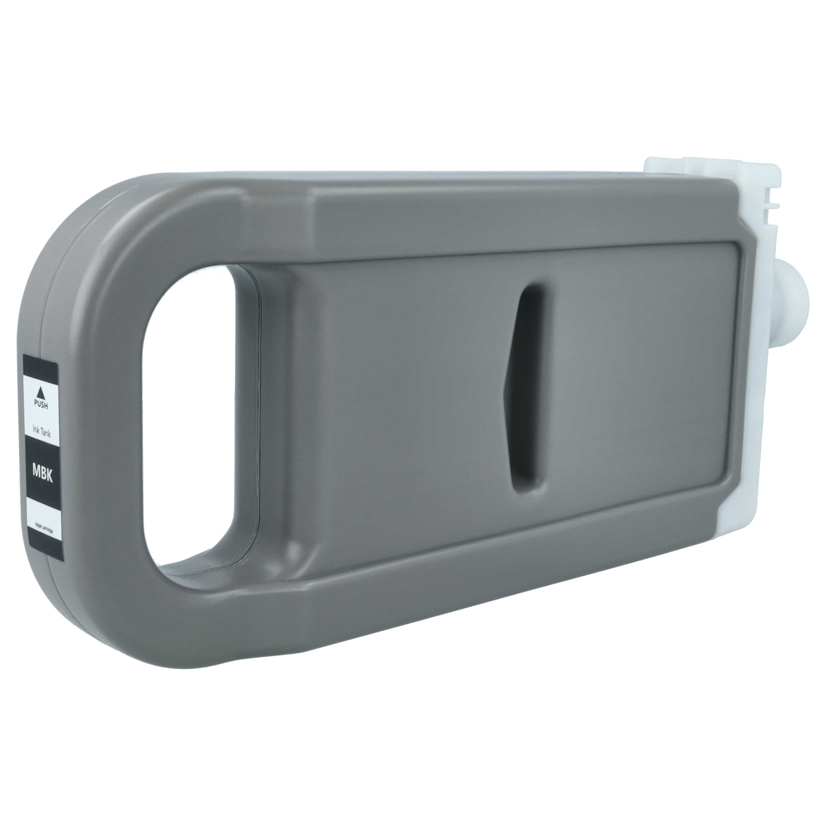 Ink Cartridge as Exchange for Canon PFI-3700 MBK for Canon Printer - Matt-Black 700 ml