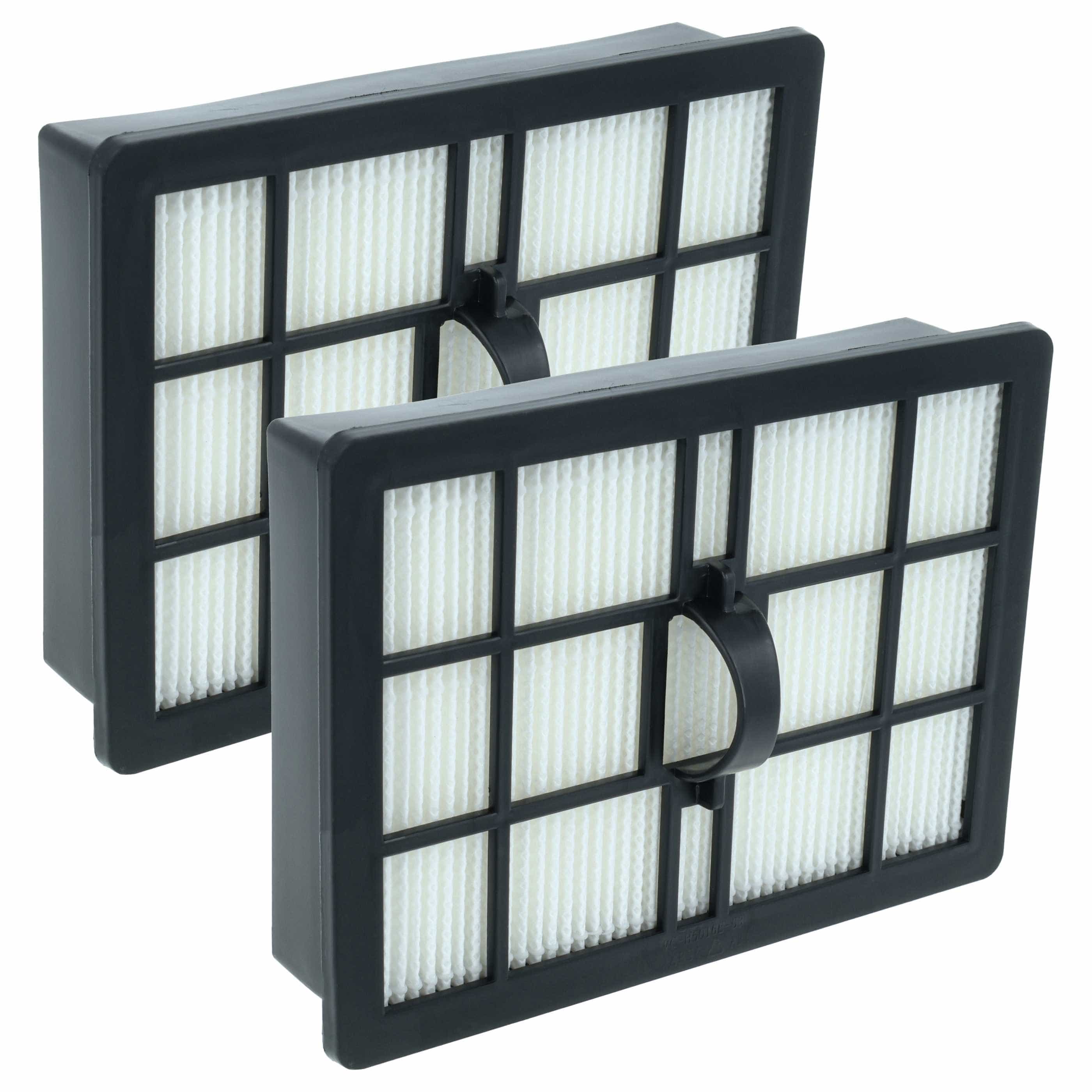 2x Filter replaces Grundig 759551359600, VCF56 for Grundig Vacuum Cleaner