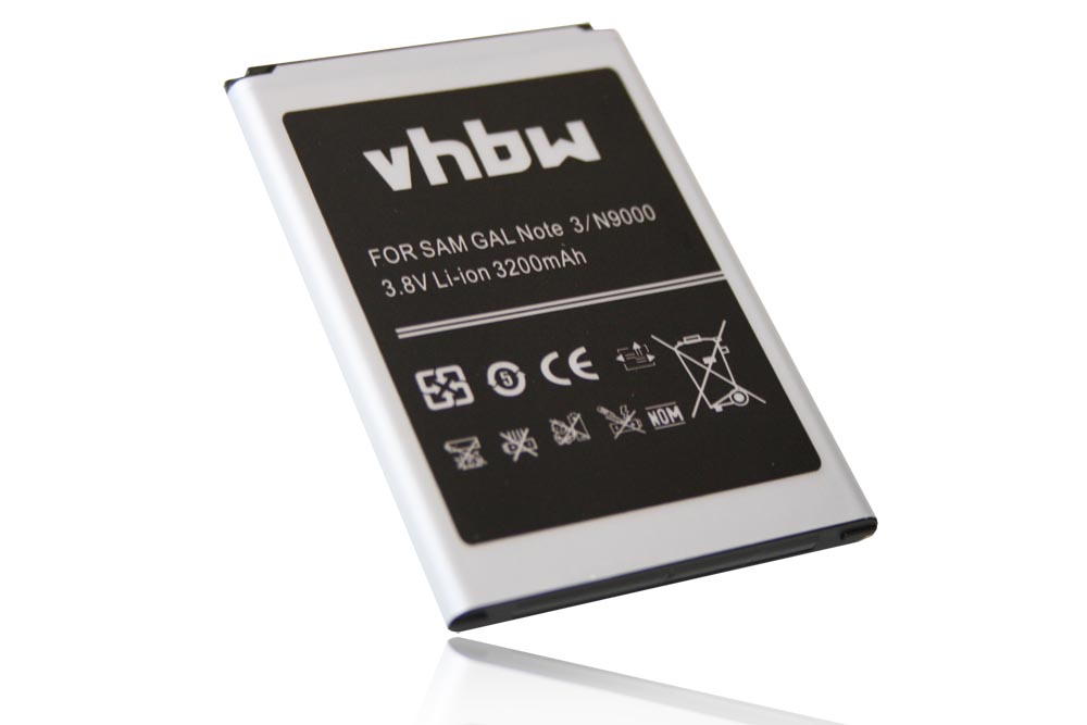 Batterie remplace Samsung EB-BN750BBC, EB-BN750BBE pour tablette - 3100mAh 3,8V Li-ion