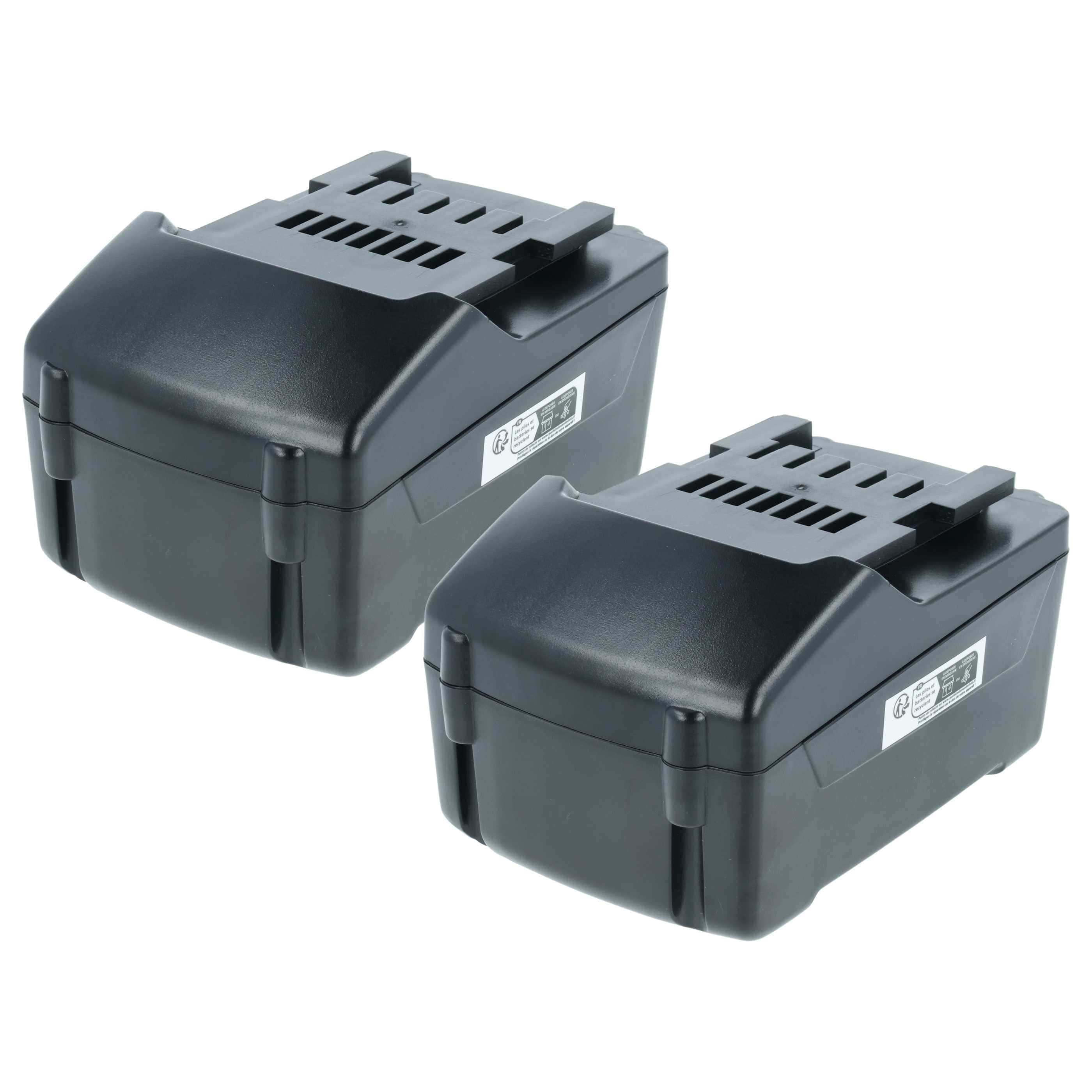 2x Akumulator do elektronarzędzi zamiennik Gesipa GES1679689 - 4000 mAh 18 V Li-Ion