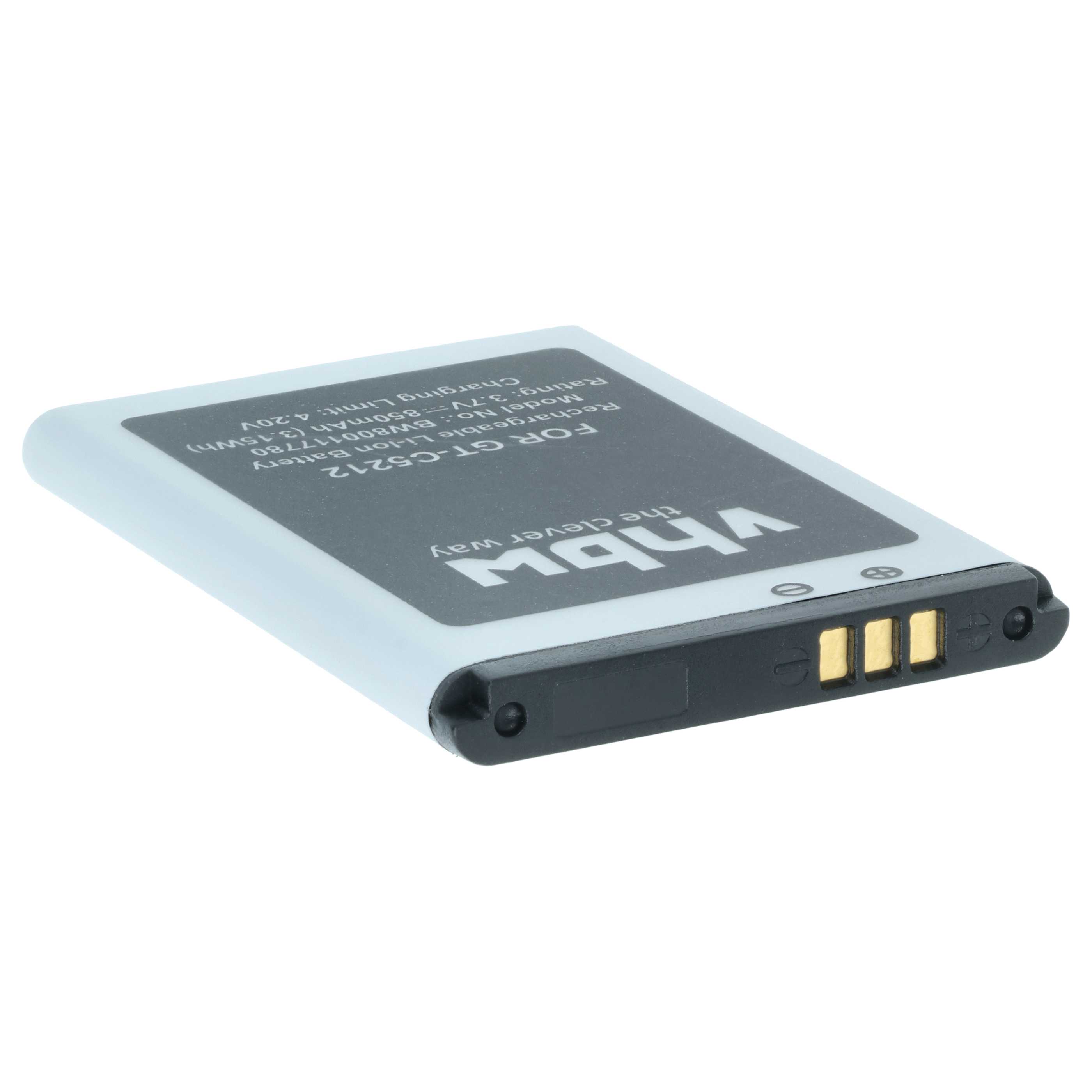 Akumulator do telefonu smartfona zamiennik Samsung AB043446LA, AB043446BC, AB043446BE - 850 mAh 3,7 V Li-Ion