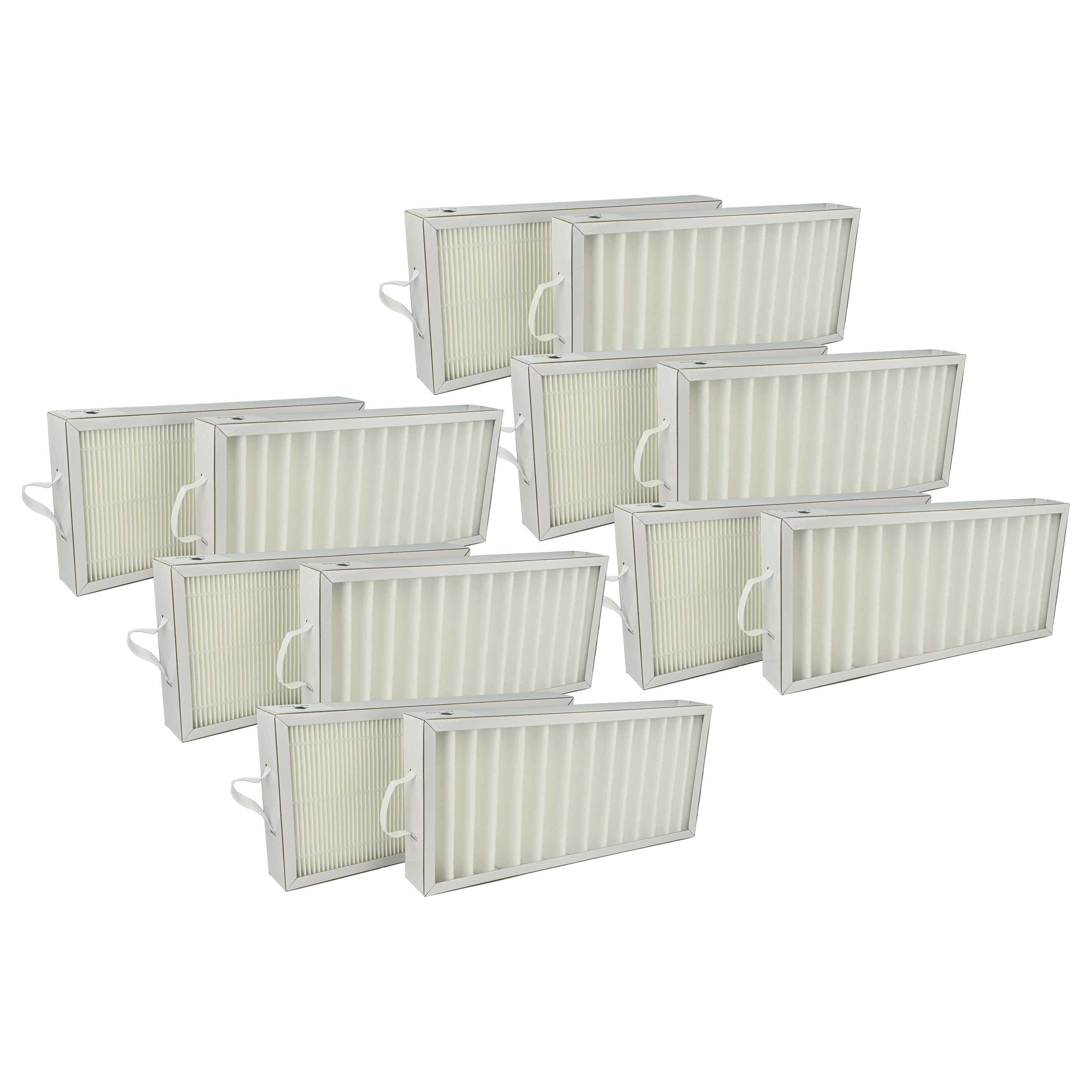 12x Filter als Ersatz für Pluggit APFG4F7-300 für Pluggit Lüfter - 35 x 16 x 4,5 cm