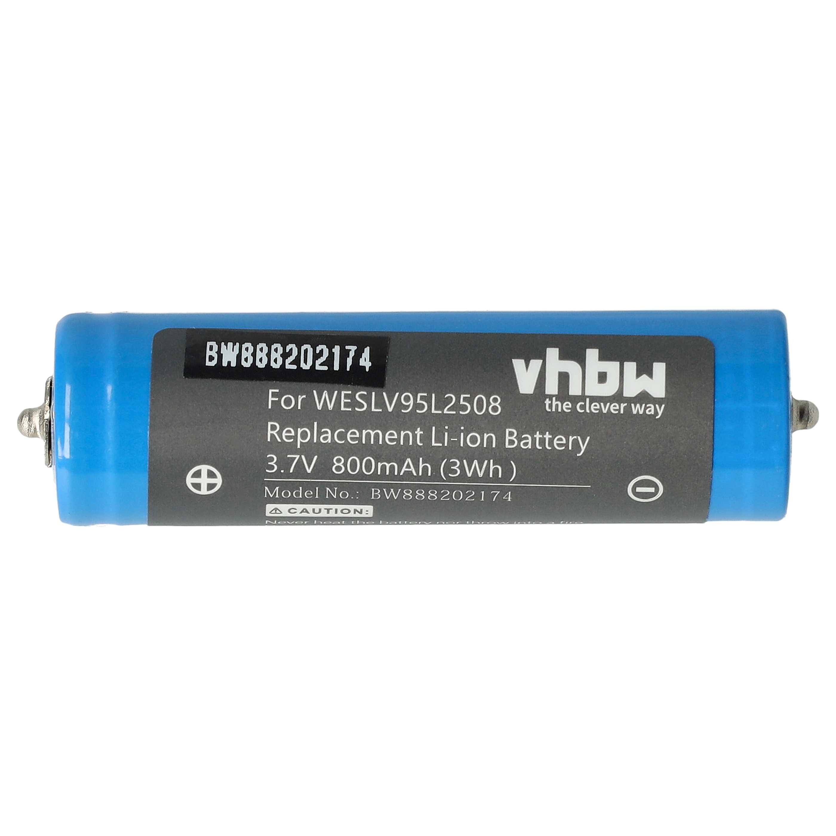 2x Akumulator do maszynki do strzyżenia zamiennik Panasonic WES8163L2505, WESLV95L2508 - 800 mAh 3,7 V Li-Ion