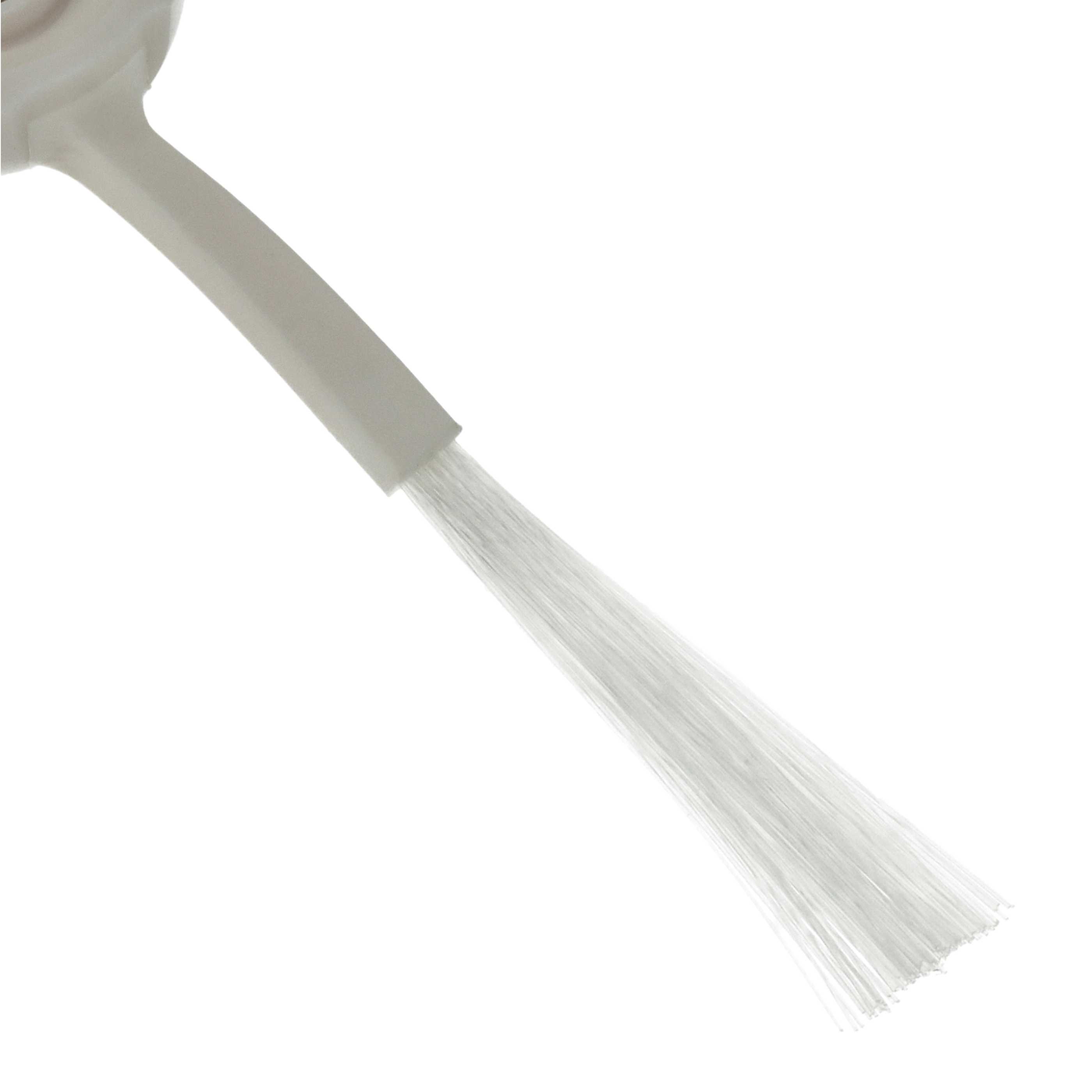 4x Side Brush suitable for Proscenic, Kyvol, Uoni, Ultenic Robot Vacuum Cleaner etc. - 3-armed, white