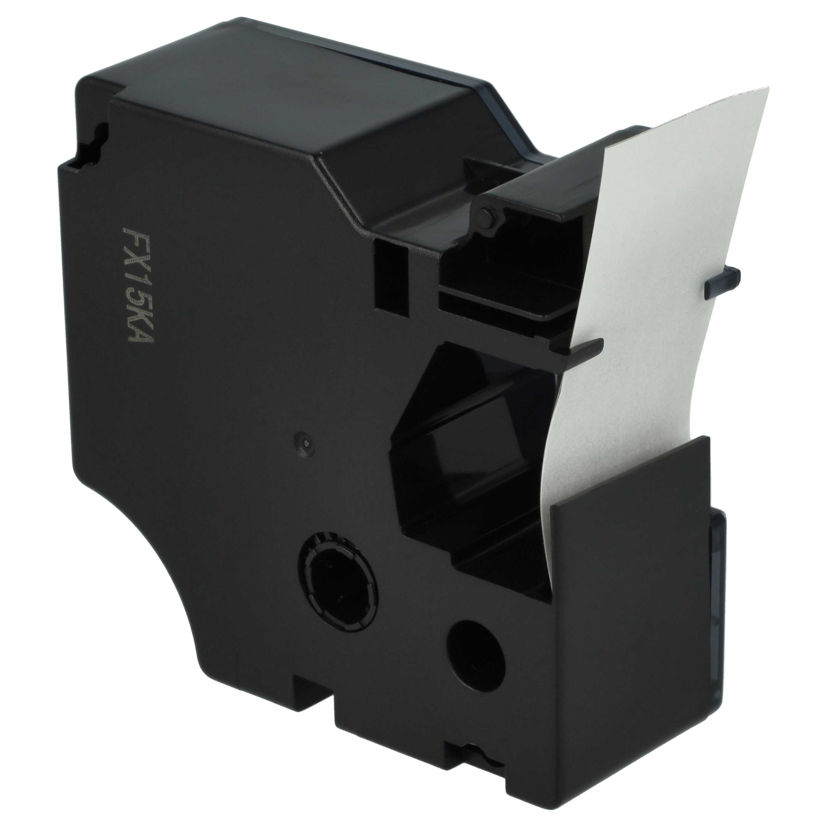Label Tape replaces Dymo D1, 53710 - 24 mm Black to Transparent