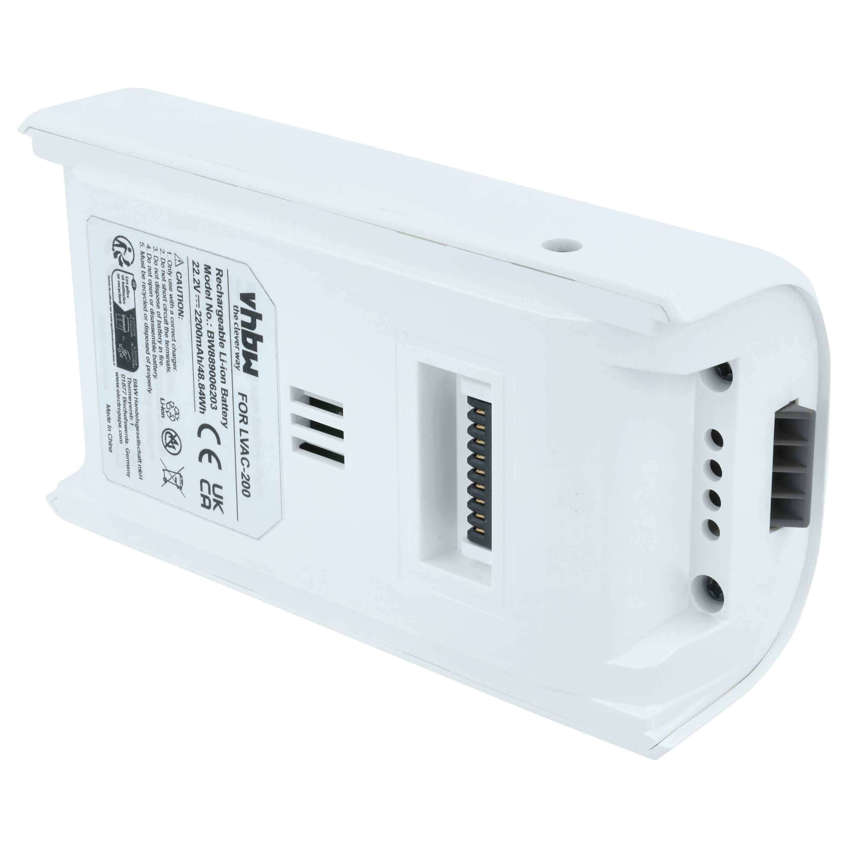 Battery replaces Levoit LSV-V201B-WUS for Levoit 2200mAh, 22.2V, Li-Ion