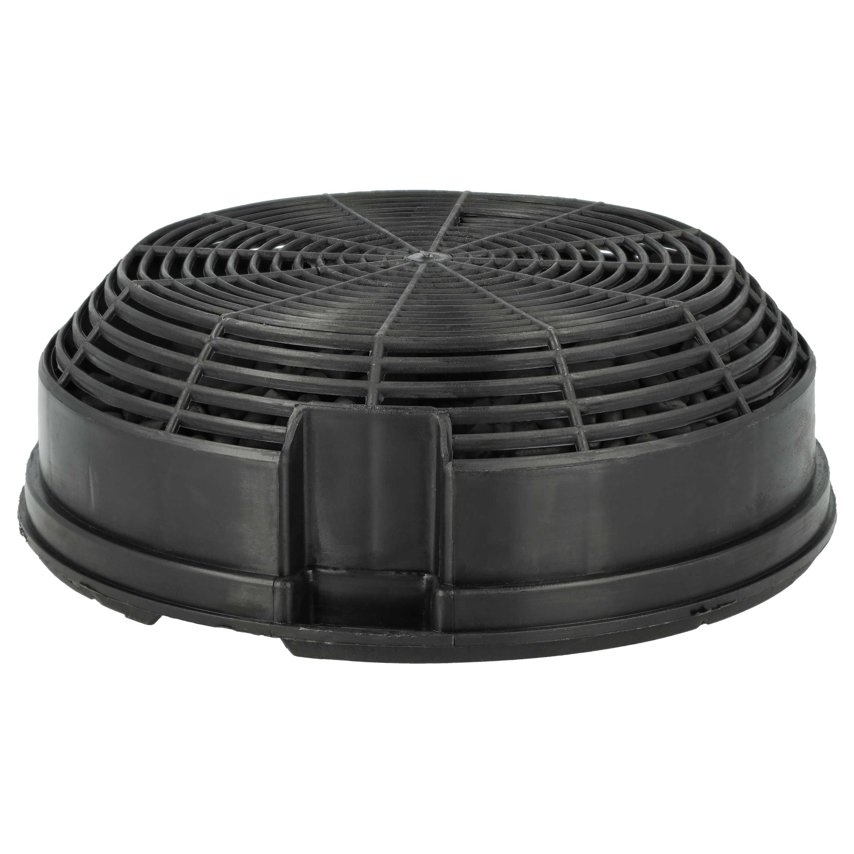 2x Filtres à charbon actif remplace AEG 50292969008, AMC023, 4055046520, 9029800571 pour hotte Privileg