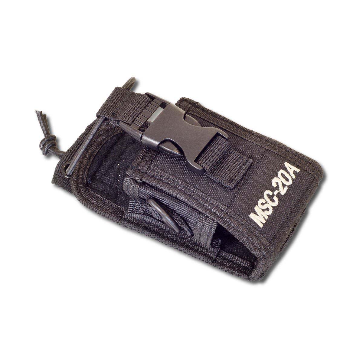 Étui Type MSC-20A pour talkie-walkie - 65 x 55 x 125 mm, noir