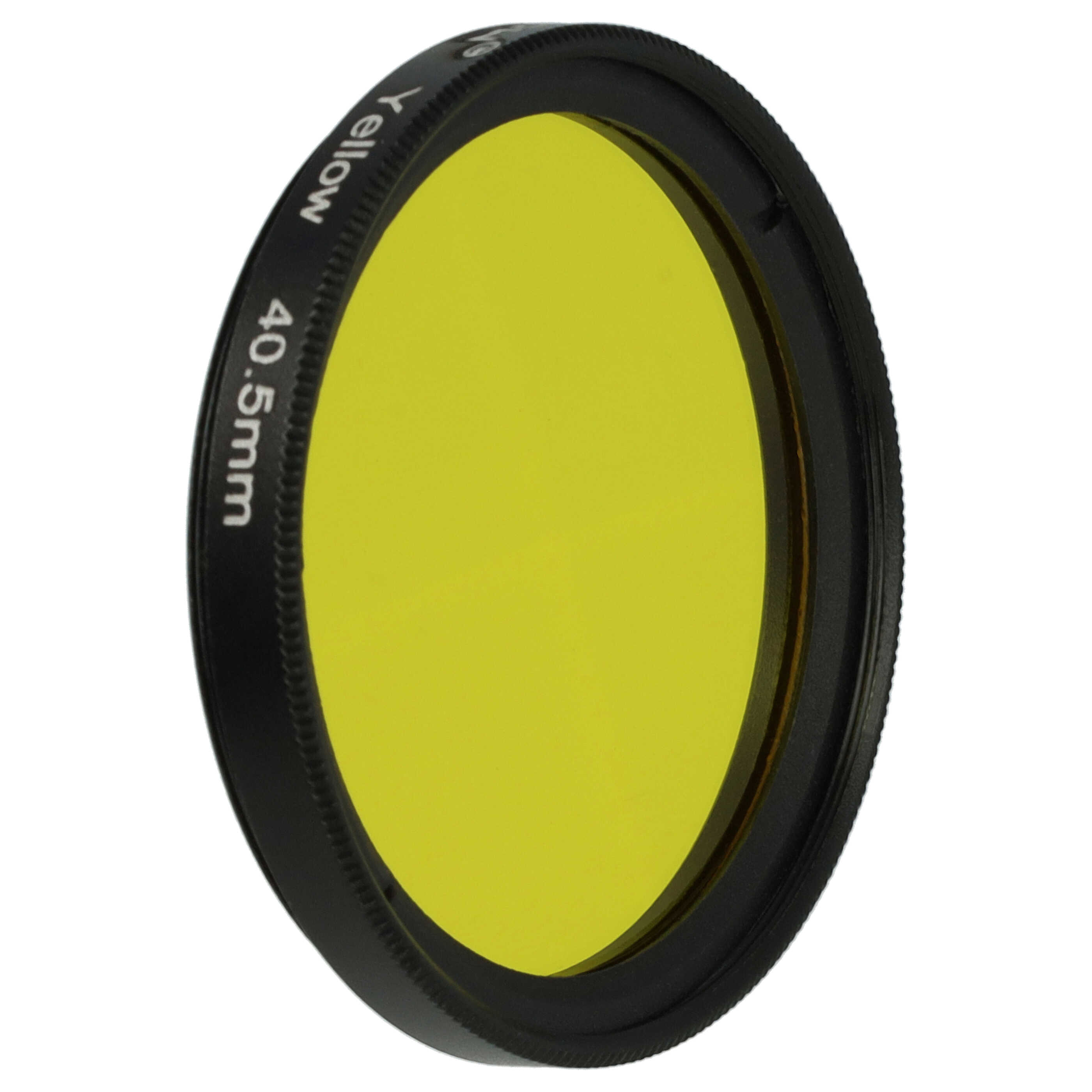 Filtr fotograficzny na obiektywy z gwintem 40,5 mm - filtr żółty