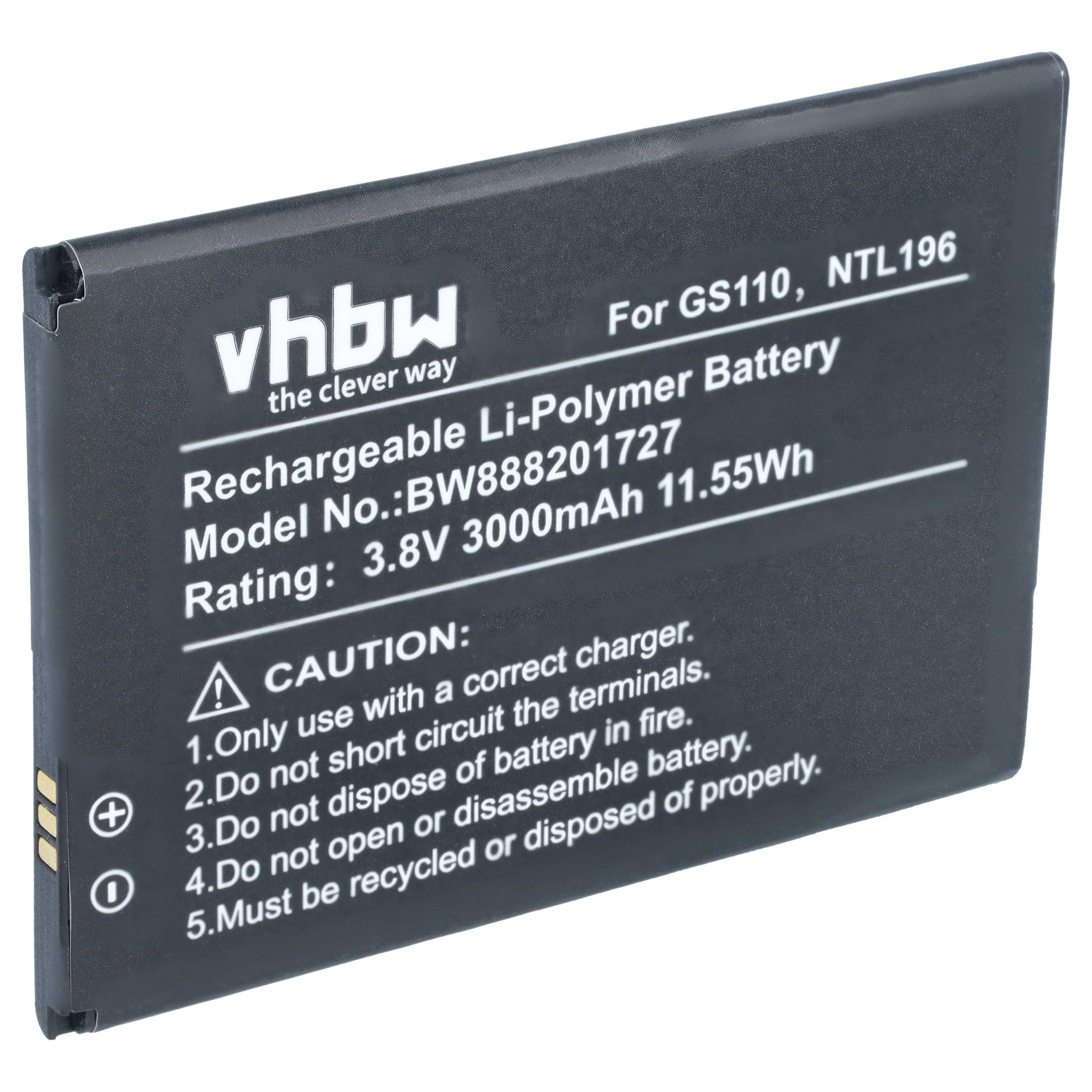 Mobile Phone Battery replaces Gigaset V30145-K1310-X471 - 3000 mAh 3.8 V Li-Ion