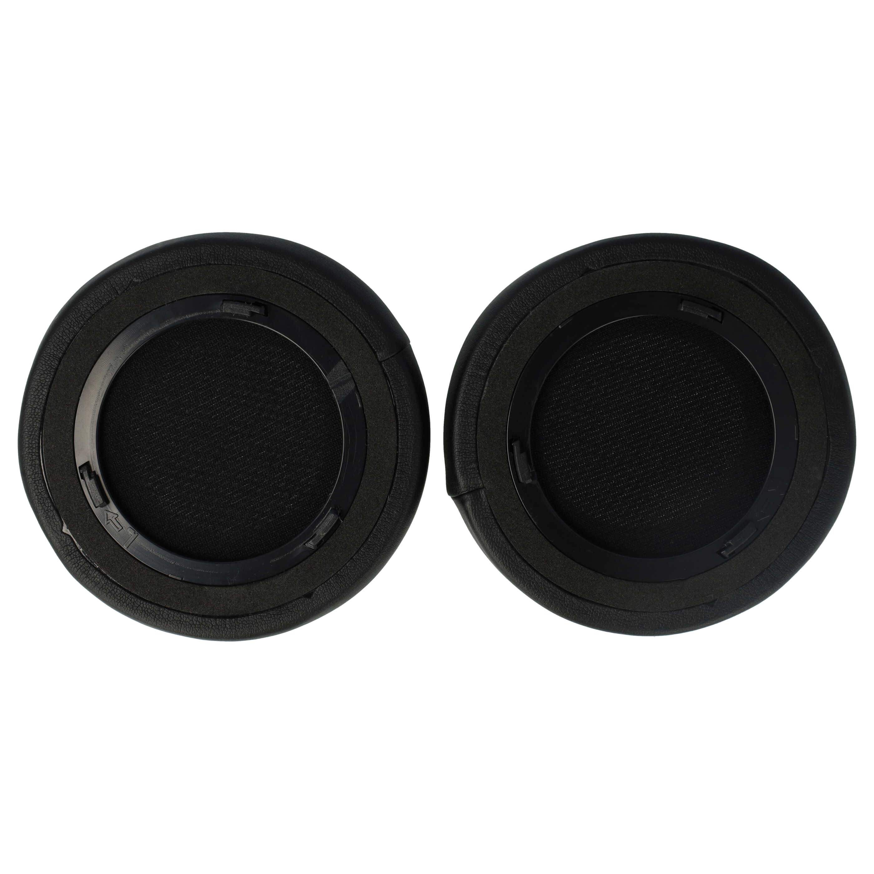 Ohrenpolster für Corsair Virtuoso RGB Wireless SE Kopfhörer u.a., 11,2 x 10,1 cm, Schwarz