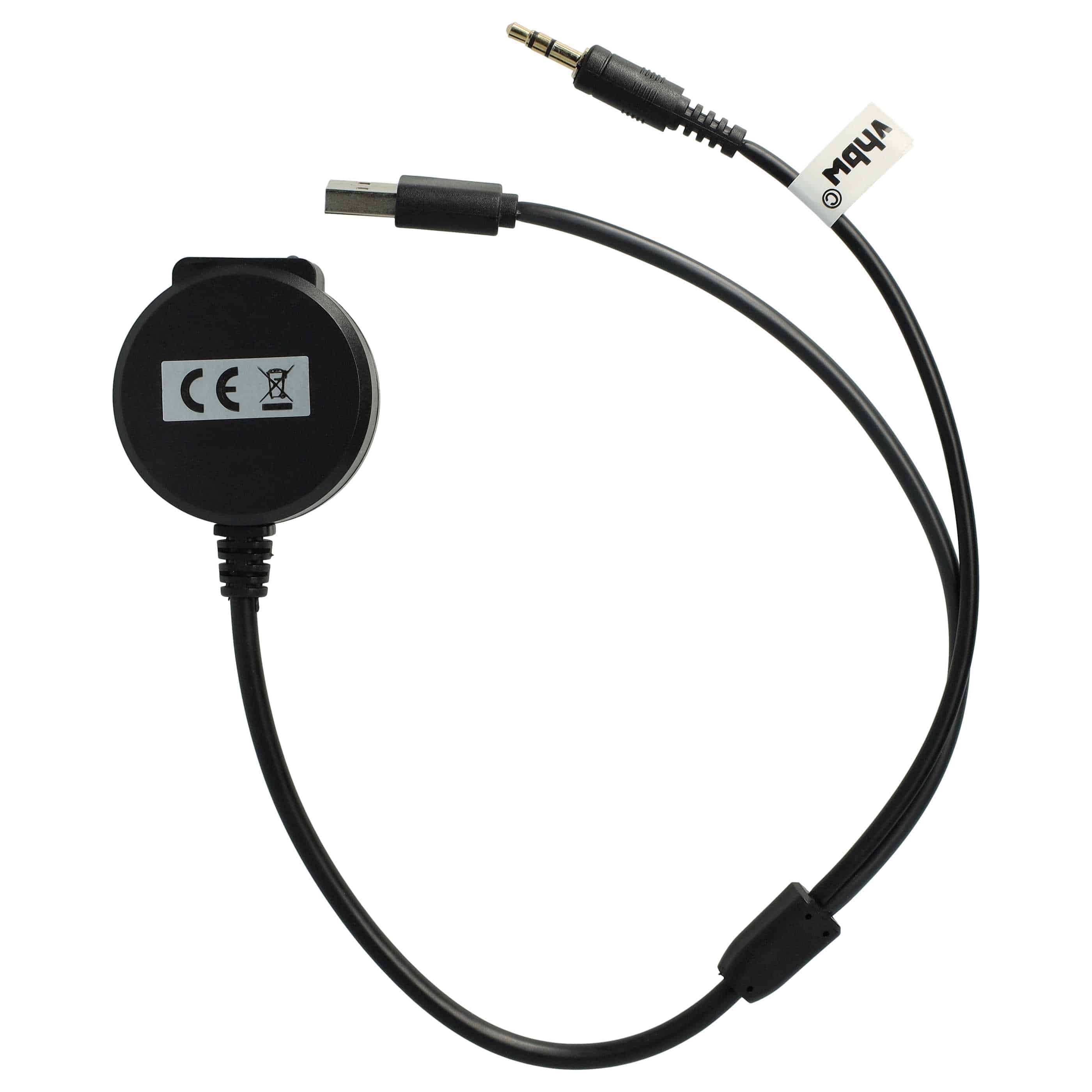 AUX Audio Adapter Kabel für MINI, BMW R56 Auto Radio u.a. - USB, Bluetooth
