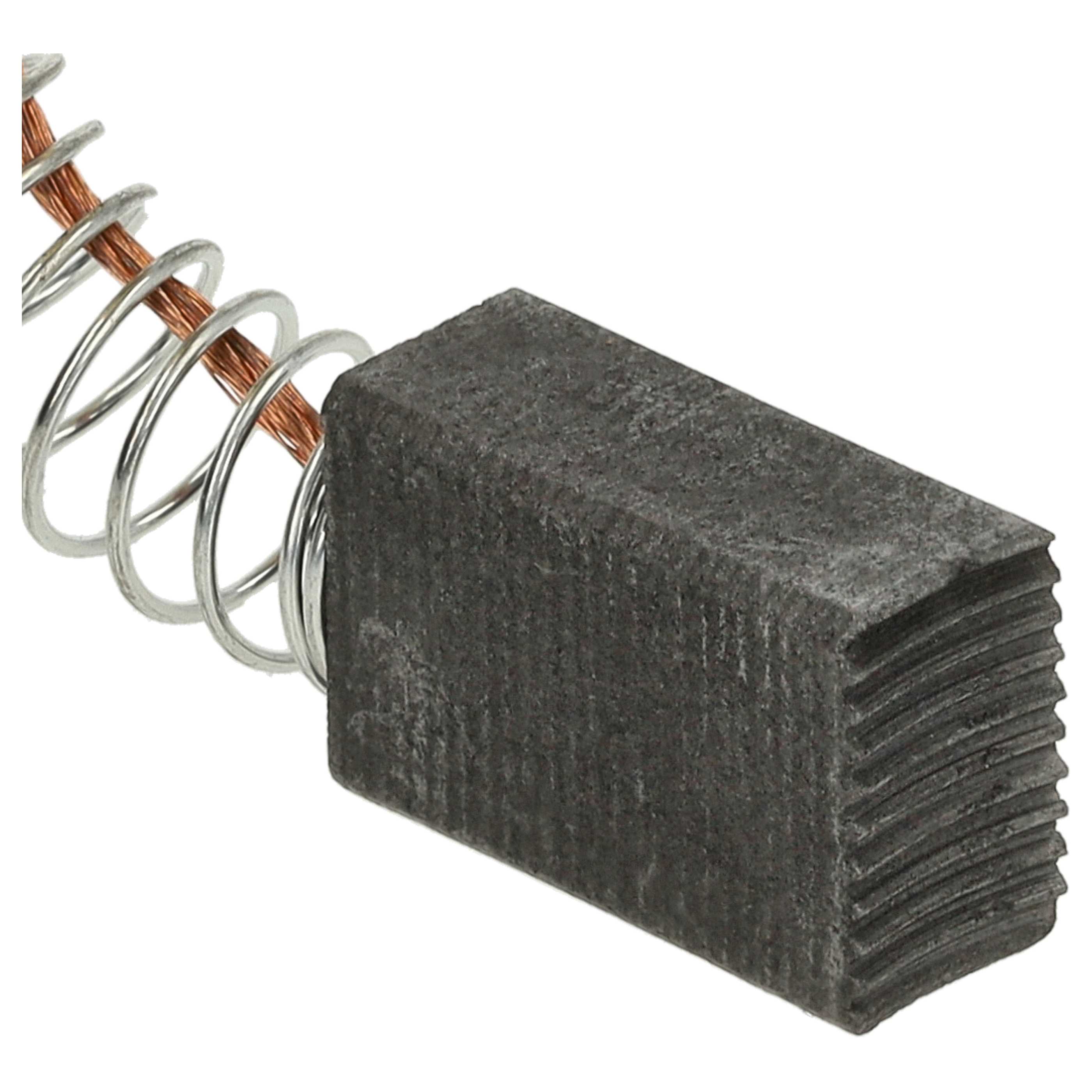 2x Carbon Brush Suitable for Diverse electric motors Electric Power Tool - 7x11x16 mm