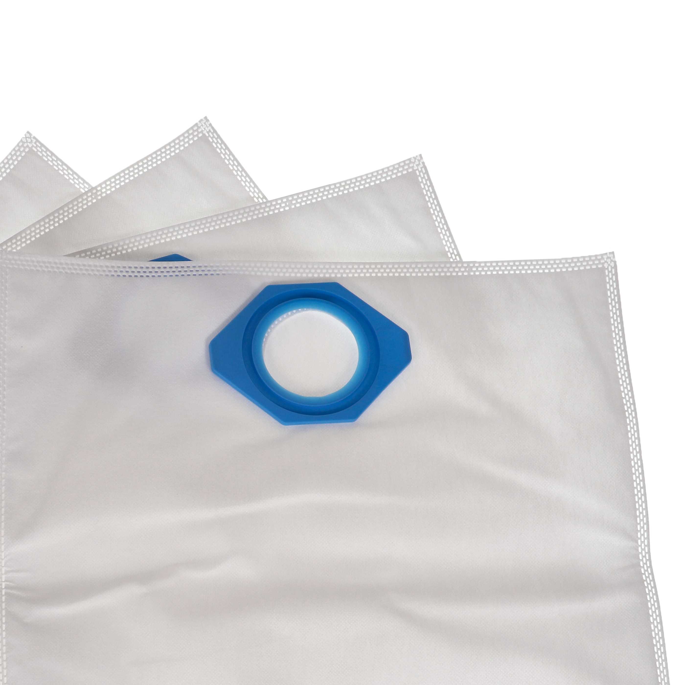 5x Sac remplace Nilfisk 107418525, 5715492194087 pour aspirateur Nilfisk - microfibre non tissée