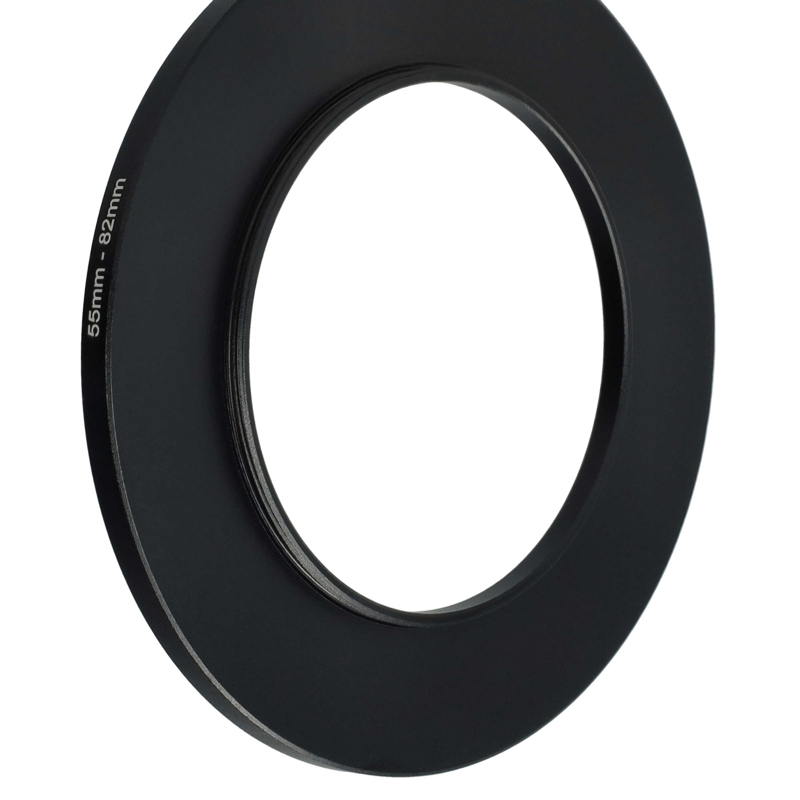 Step-Up-Ring Adapter 55 mm auf 82 mm passend für diverse Kamera-Objektive - Filteradapter