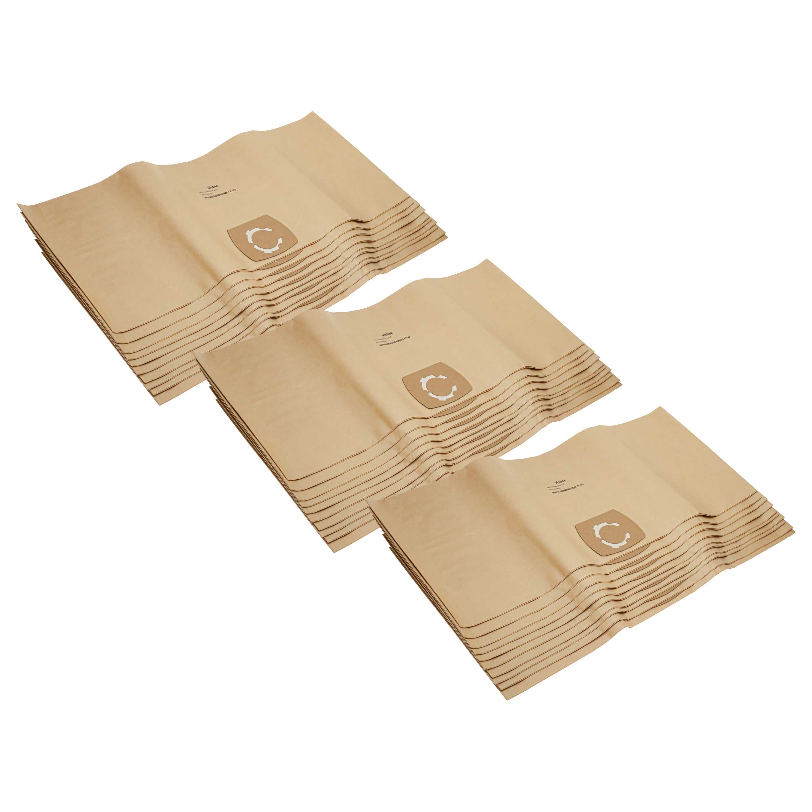30x Sac remplace Swirl VAC 130, K 222 (30 l), R 24, Uni 30 pour aspirateur Thomas - papier