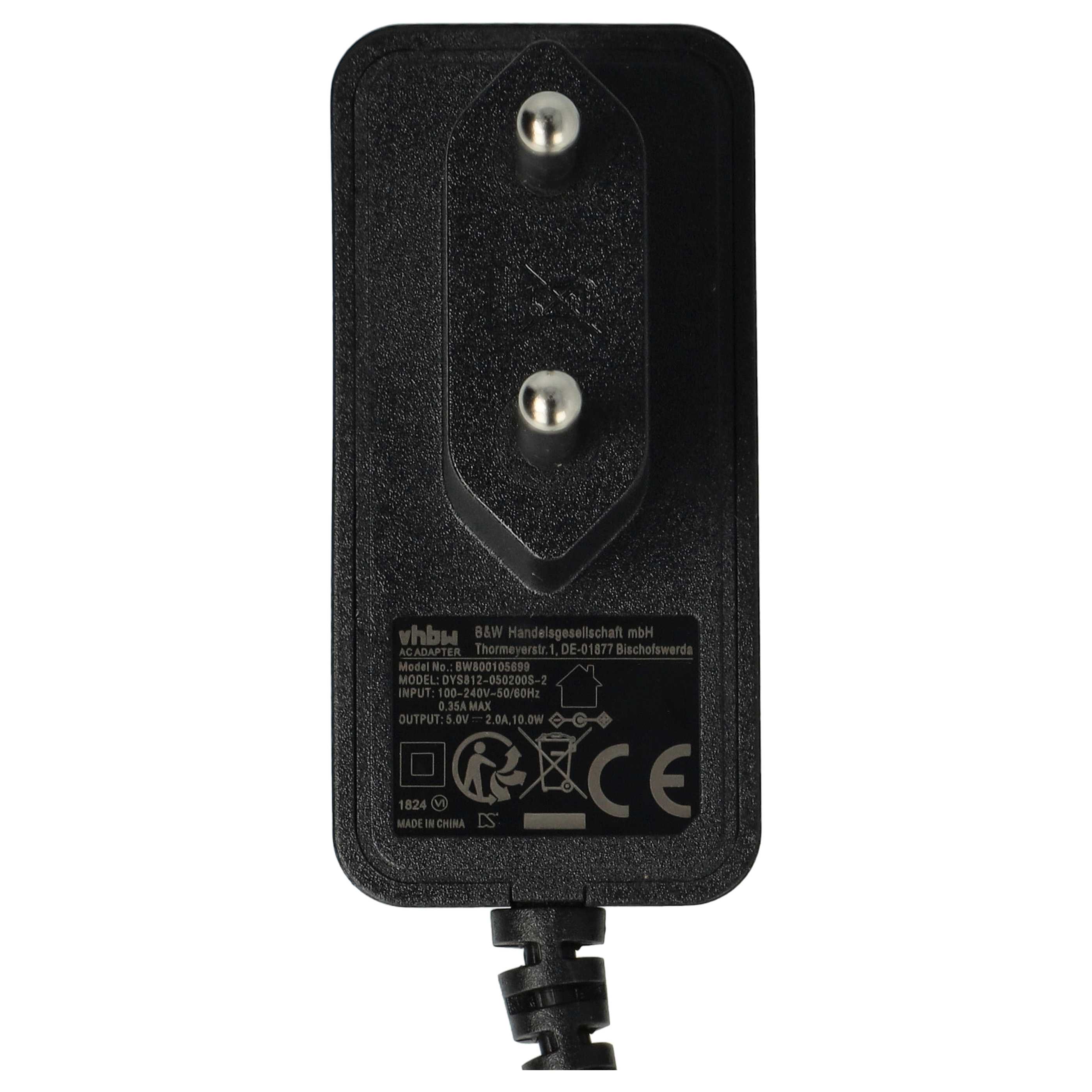 Mains Power Adapter replaces Snom 10W PSU for Electric Devices - 120 cm 5 V