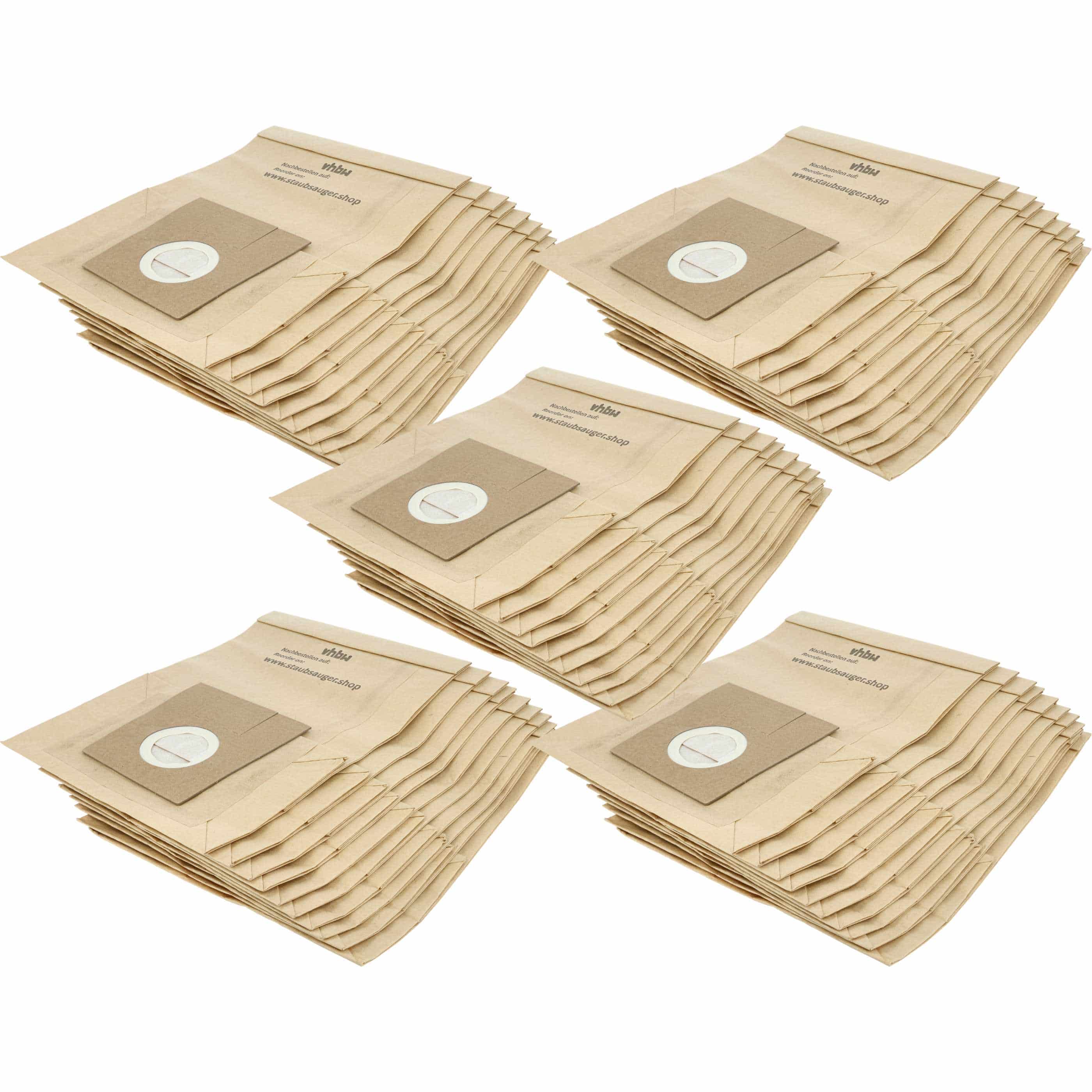50x Sac remplace Bosch taile G, taille G XL, taille F, taille E, taille G XXL pour aspirateur Satrap - papier