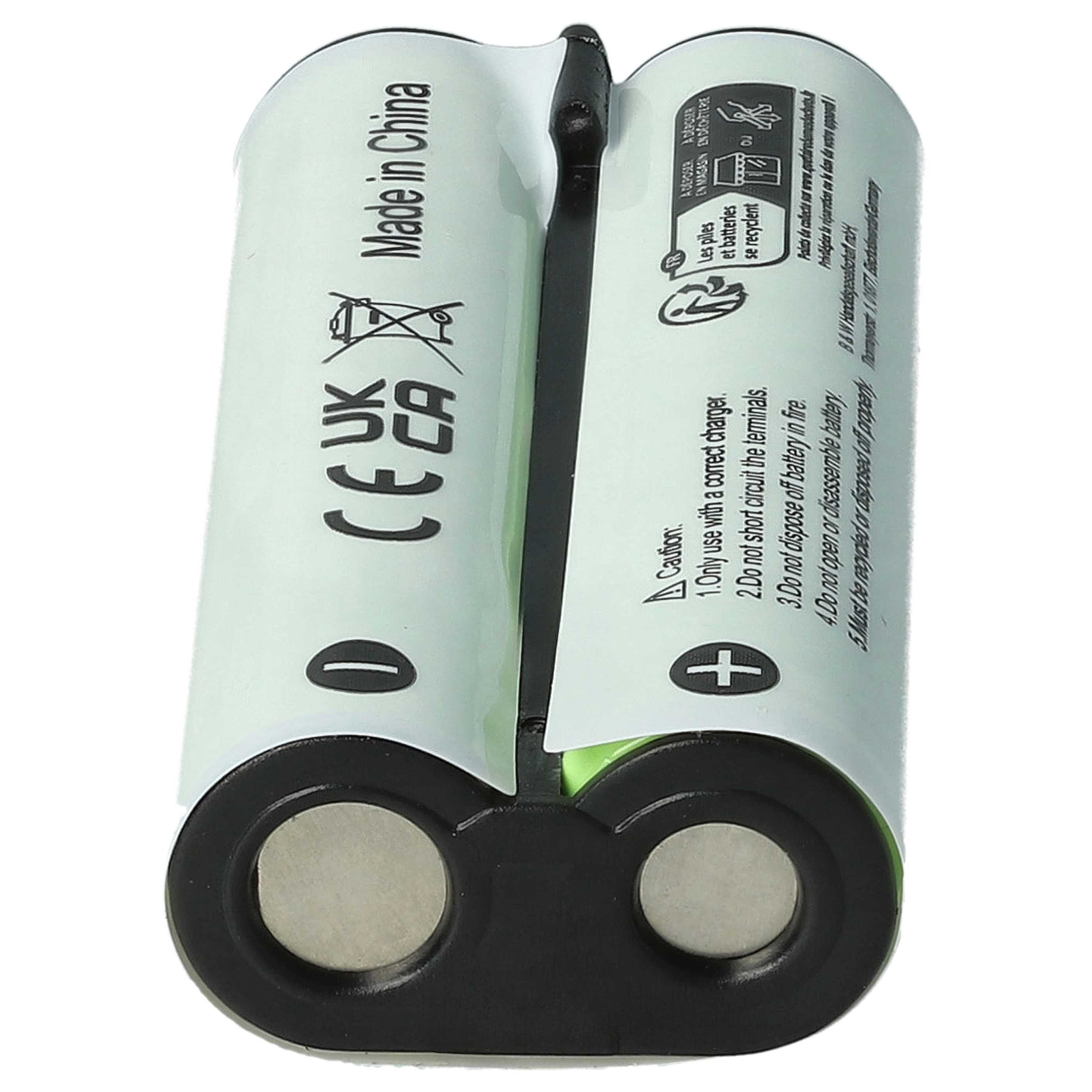 Dictaphone Battery replaces Olympus BR403, BR402 - 800 mAh 2.4 V NiMH