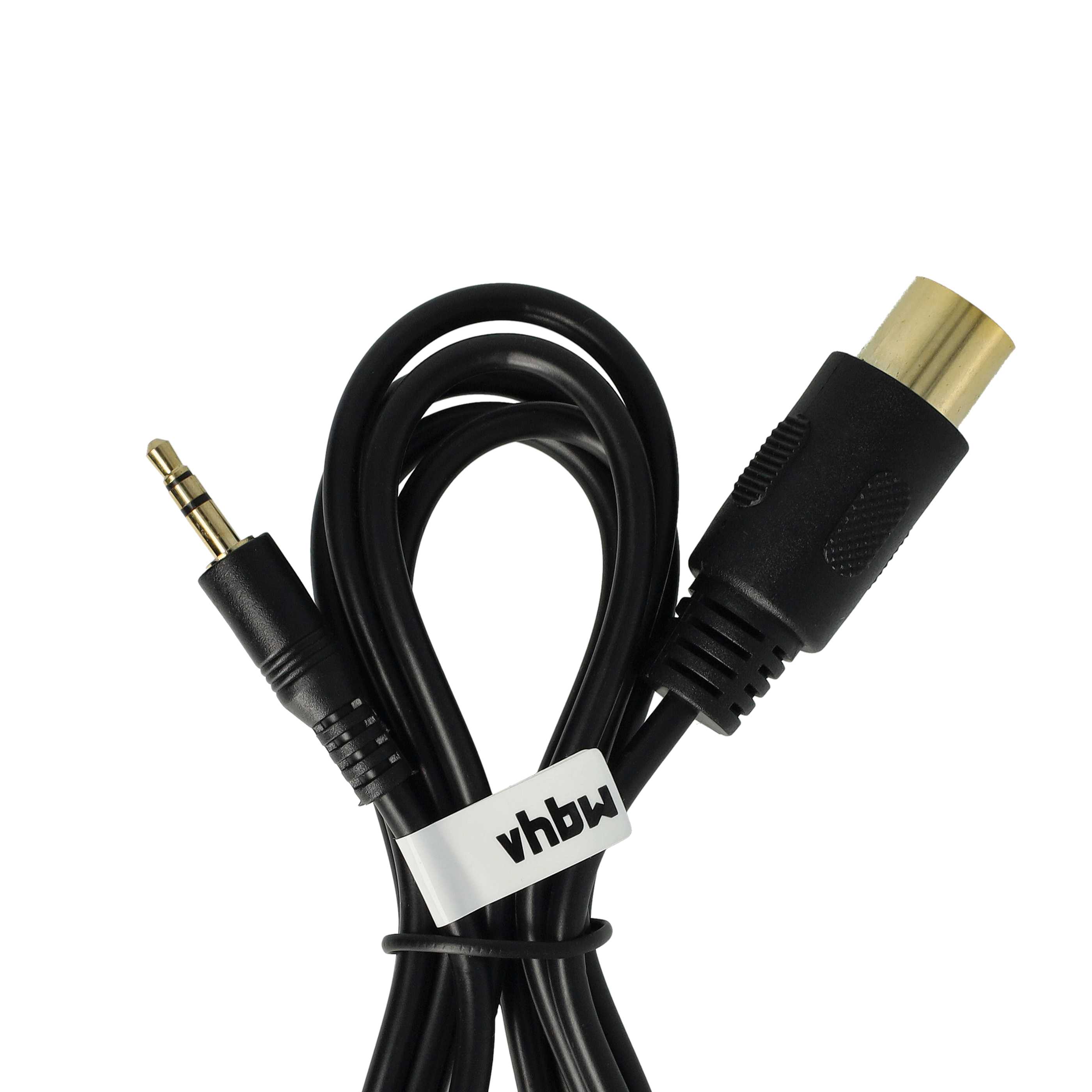 AUX Audio Adapter Kabel als Ersatz für Kenwood CA-C1AX Auto Radio